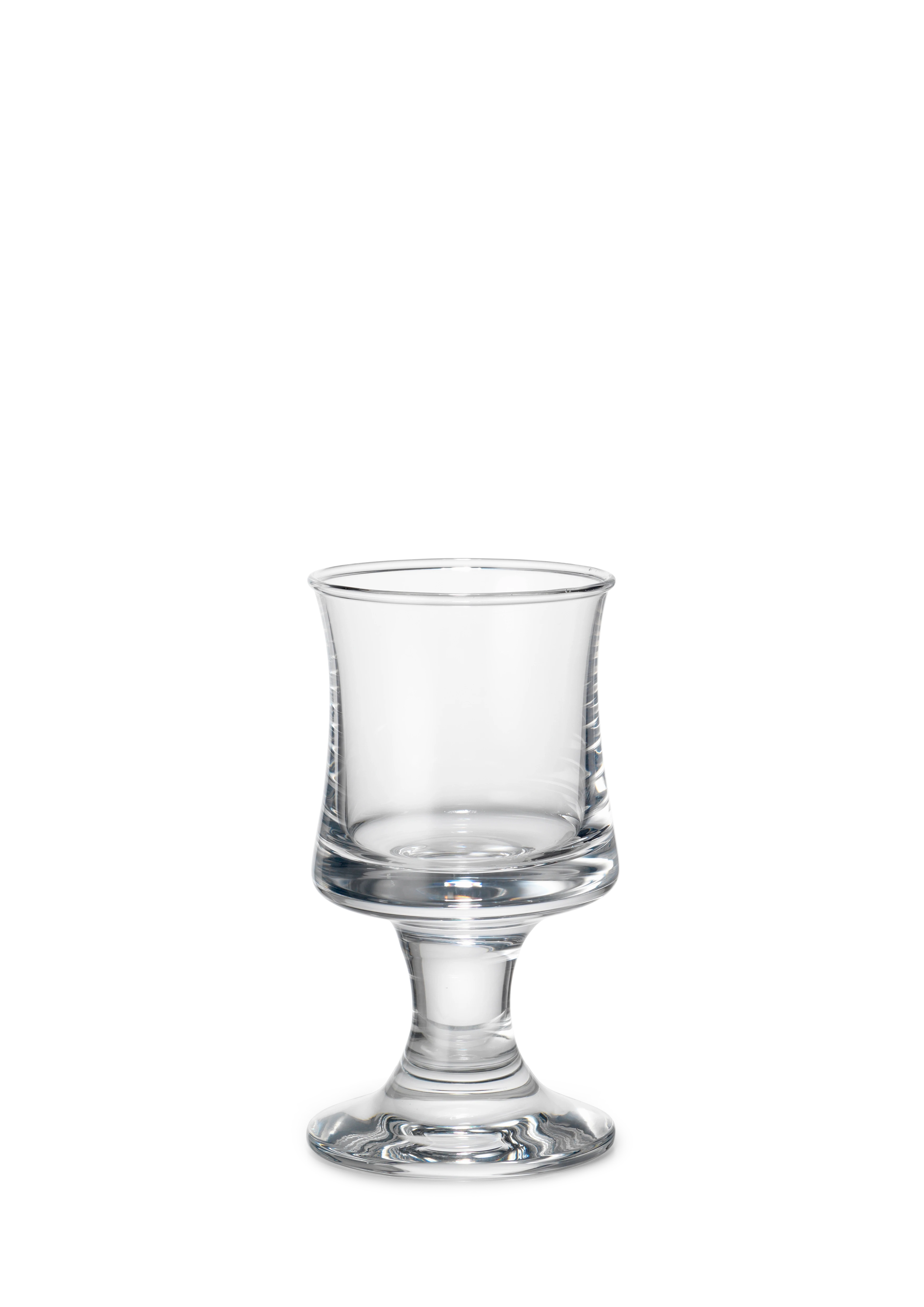 Weißweinglas 14 cl von Holmegaard in der Farbe Klar, hergestellt aus Glas