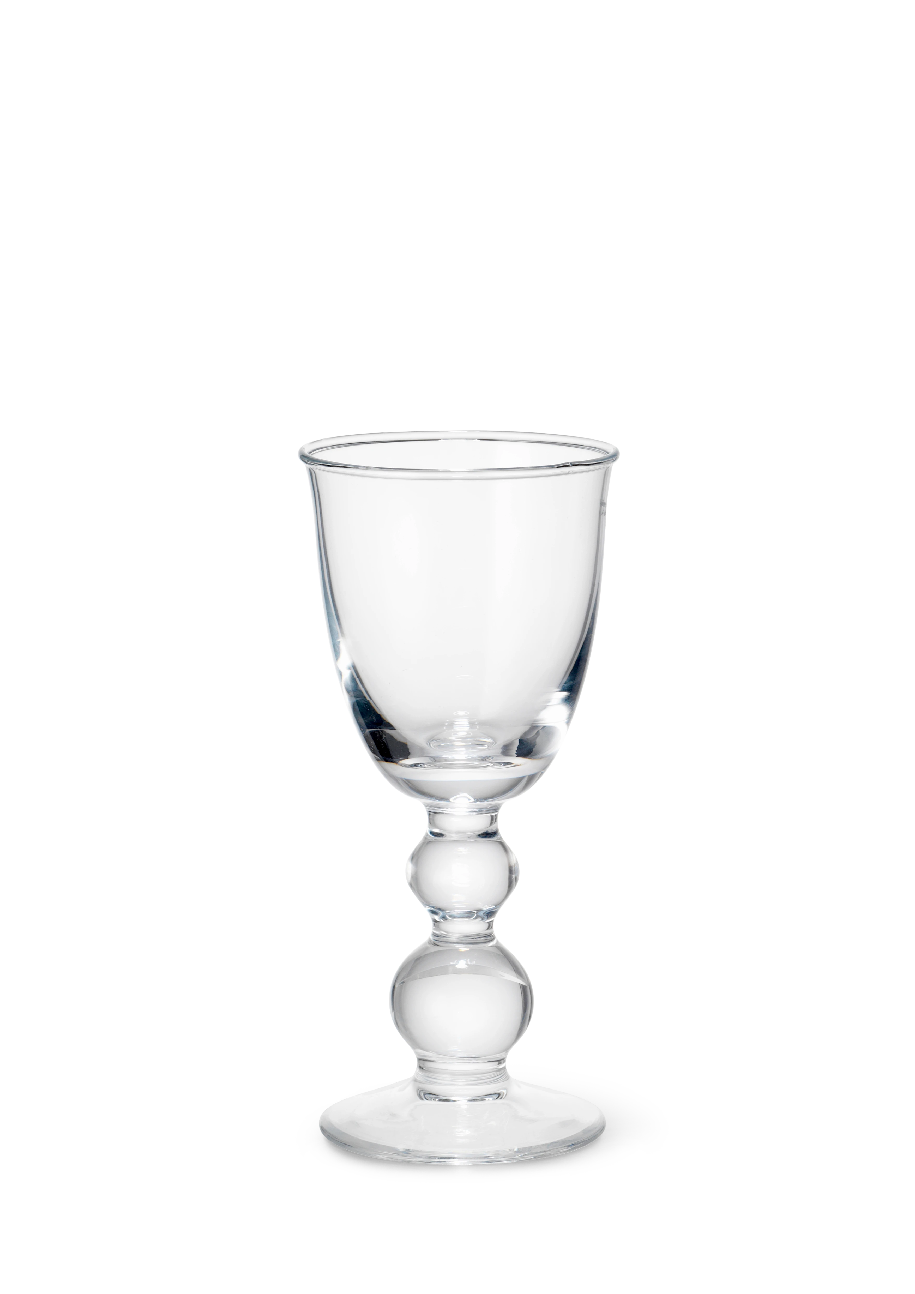 White Wine Glass 13 cl from Holmegaard in Clear color, made of Glass