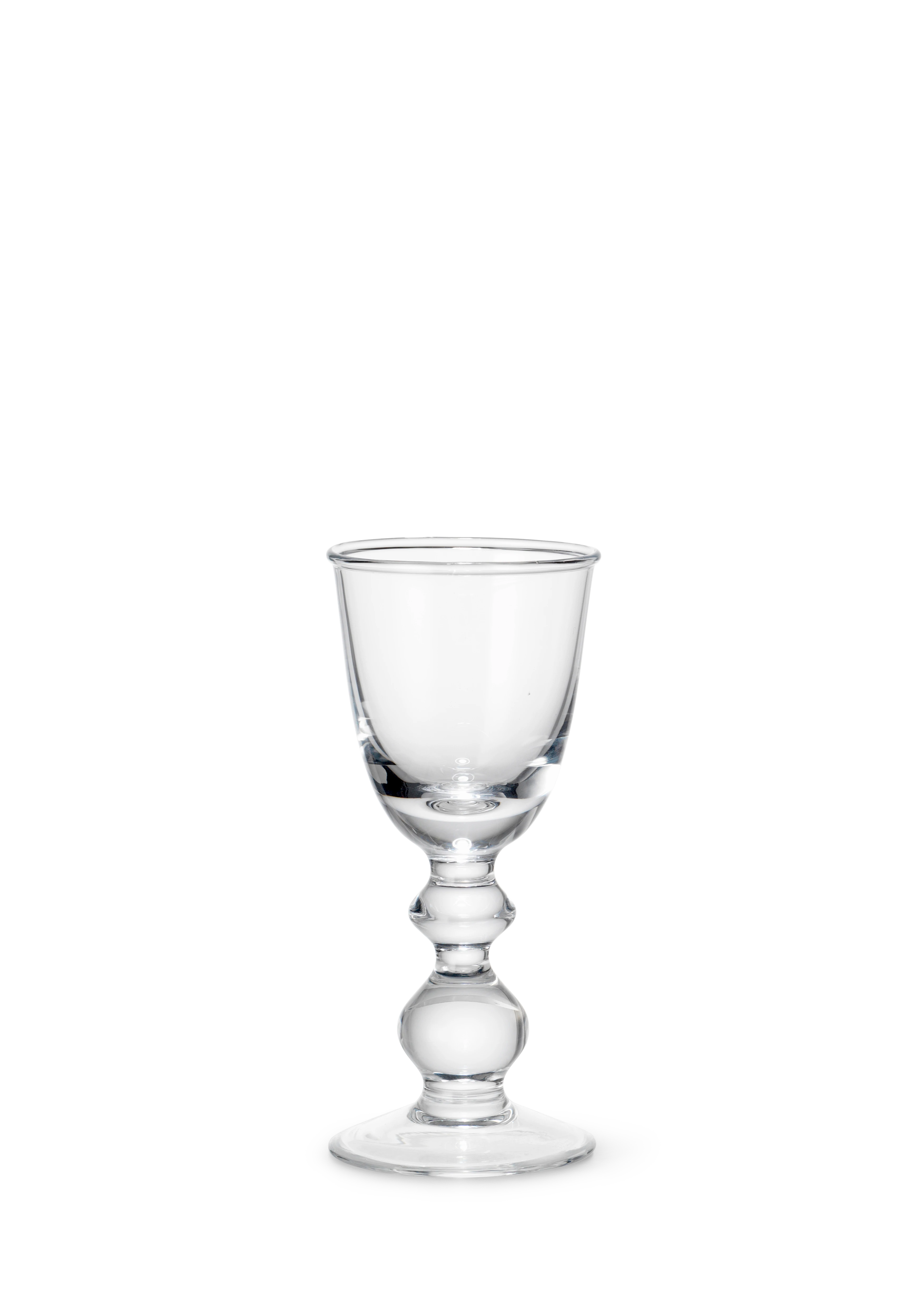 Hetvinsglass 8 cl fra Holmegaard i fargen Klar, laget av Glass