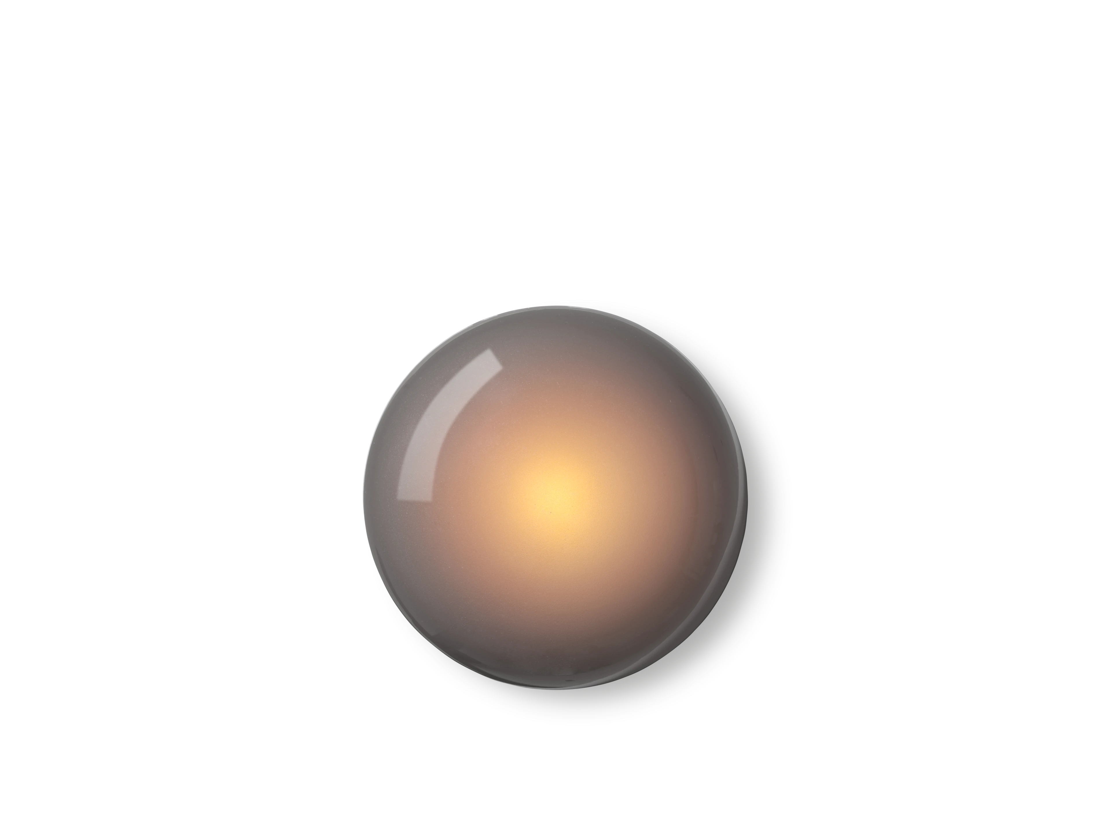 LED Ø11 cm fra Rosendahl i fargen Smoke, laget av Glass