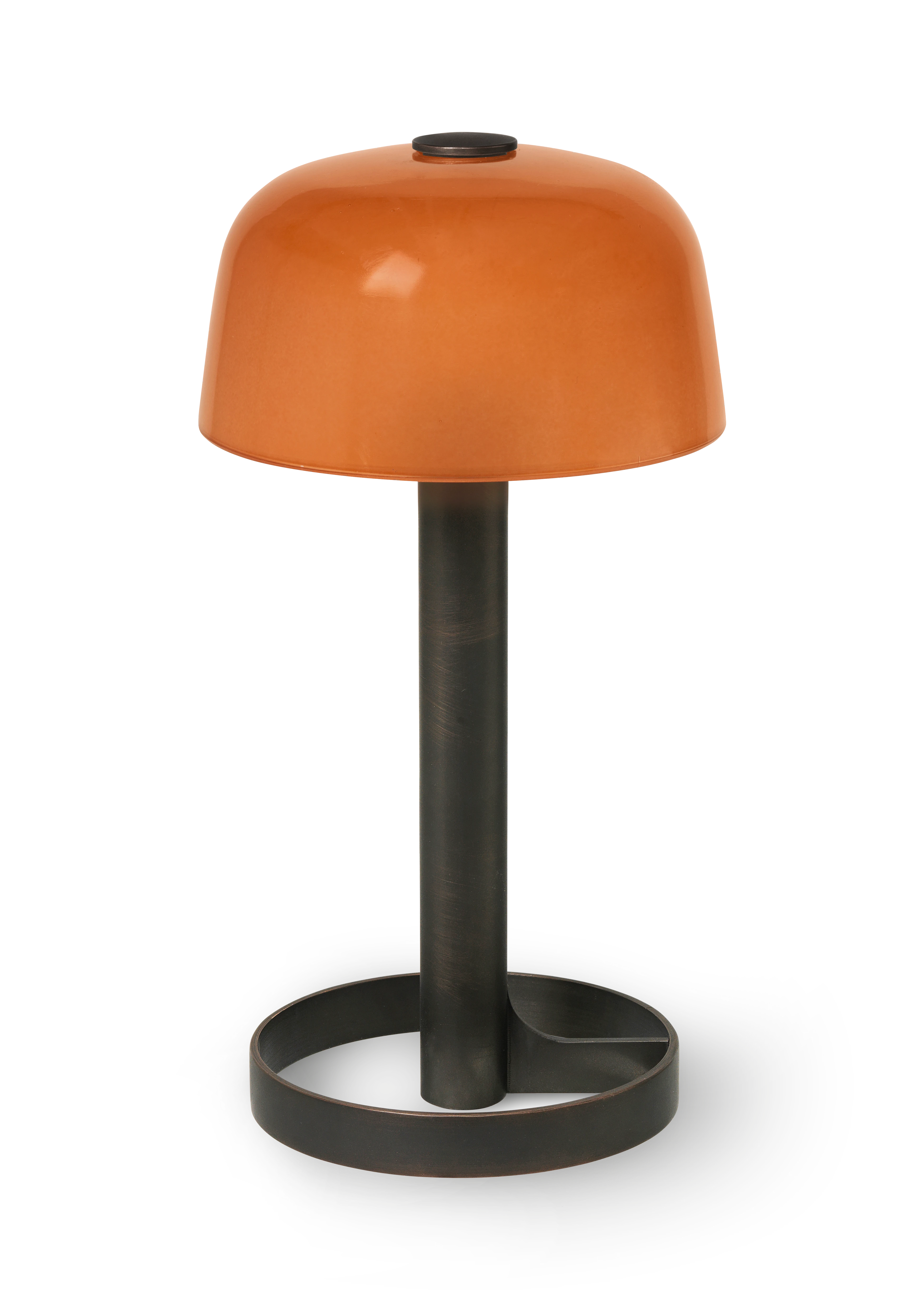 Lamp H24.5 cm from Rosendahl in Amber color, made of Metal