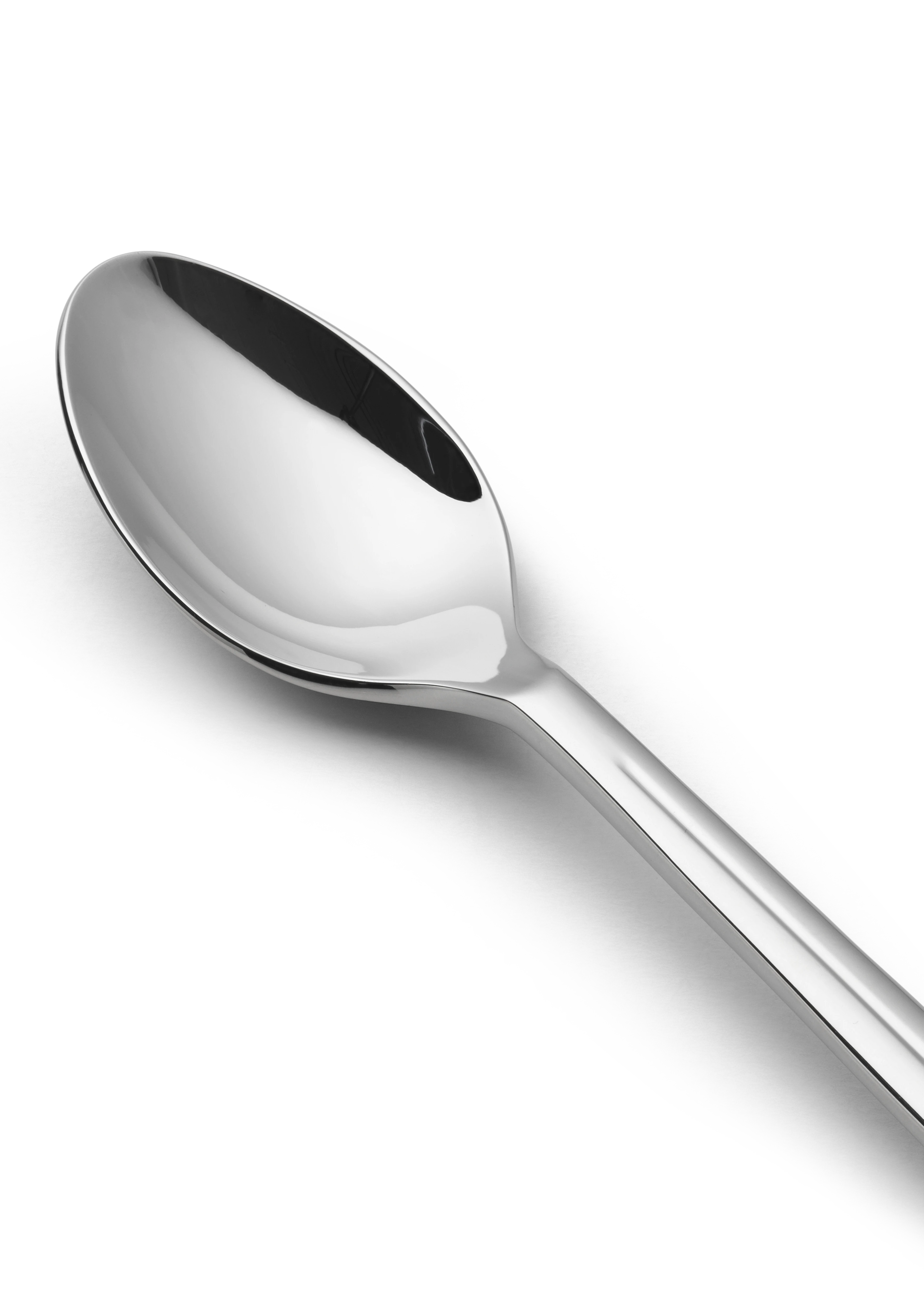 Latte spoon from Rosendahl in Steel color, made of Metal