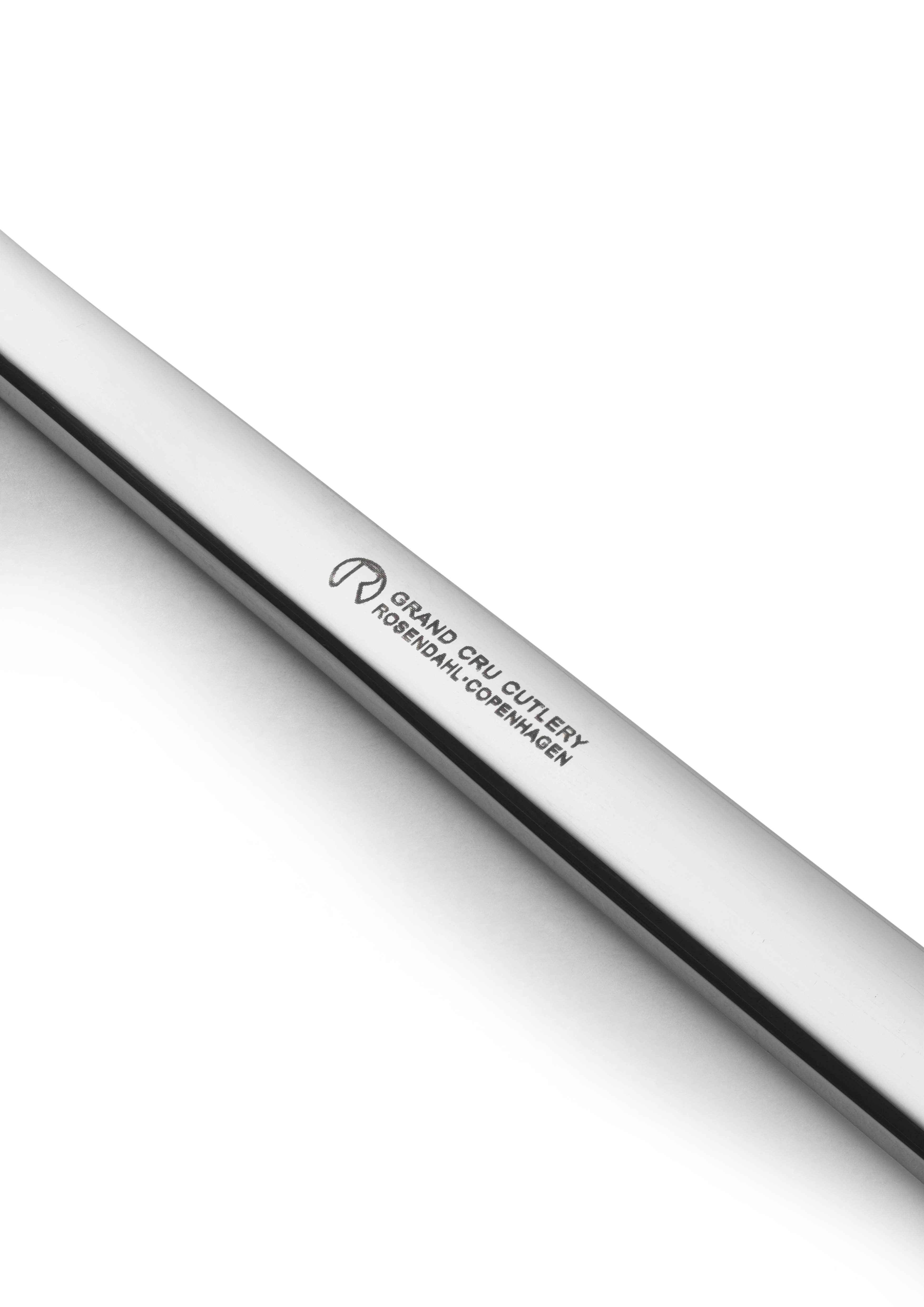 Latte spoon from Rosendahl in Steel color, made of Metal