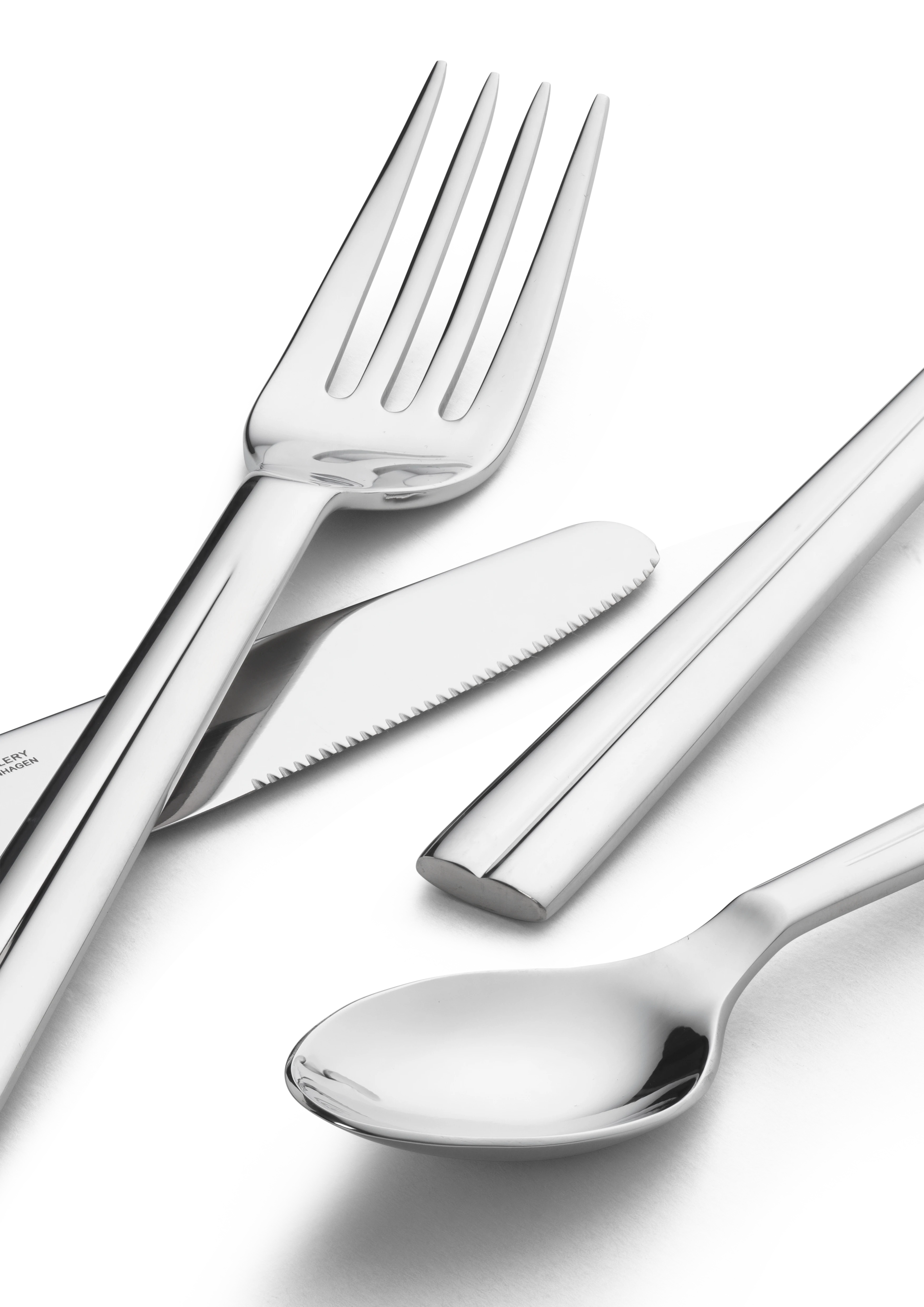 Cutlery set 16 parts from Rosendahl in Steel color, made of Metal