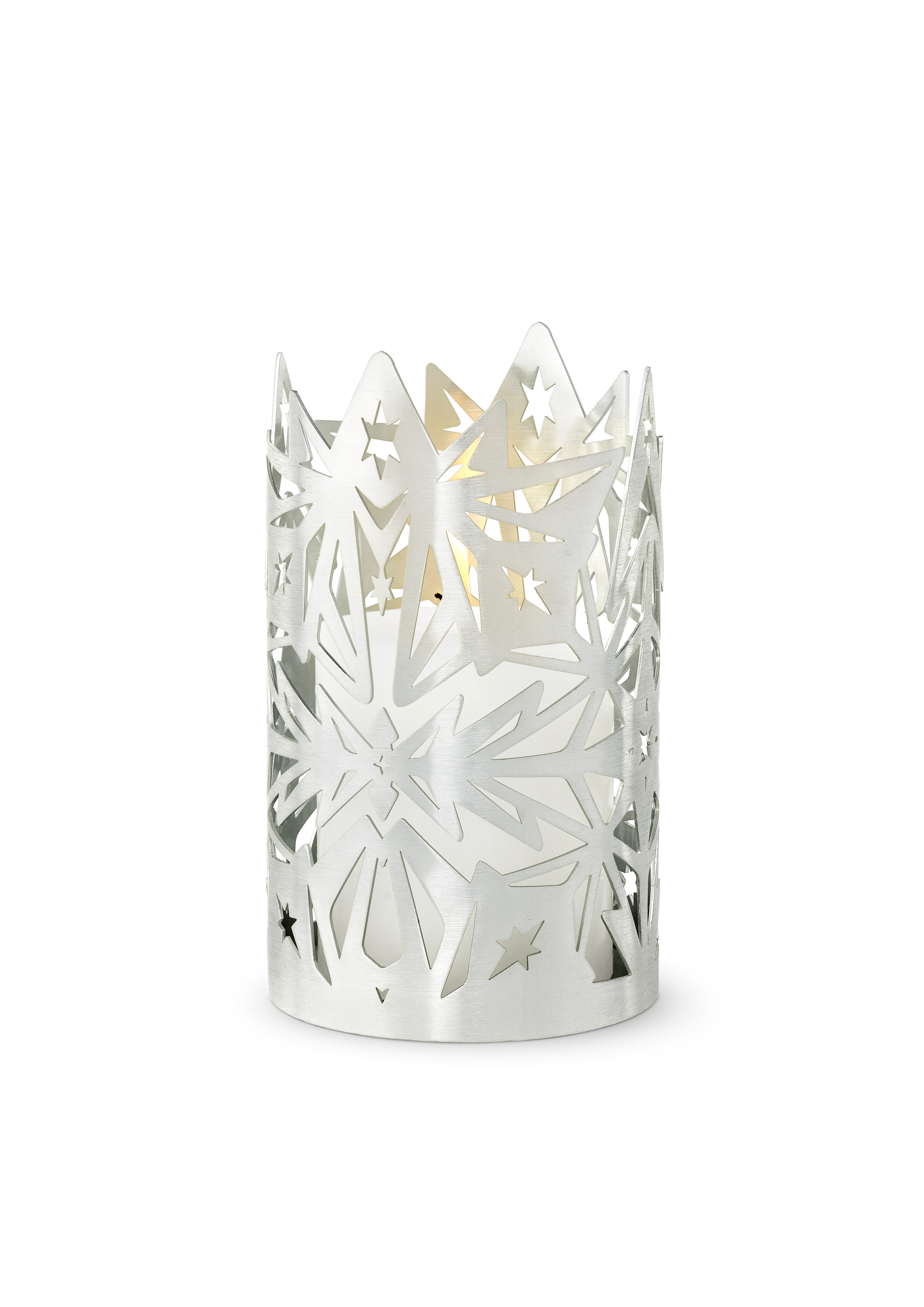 Candle Holder Ø9.5 cm from Rosendahl in Silver Plated color, made of Metal