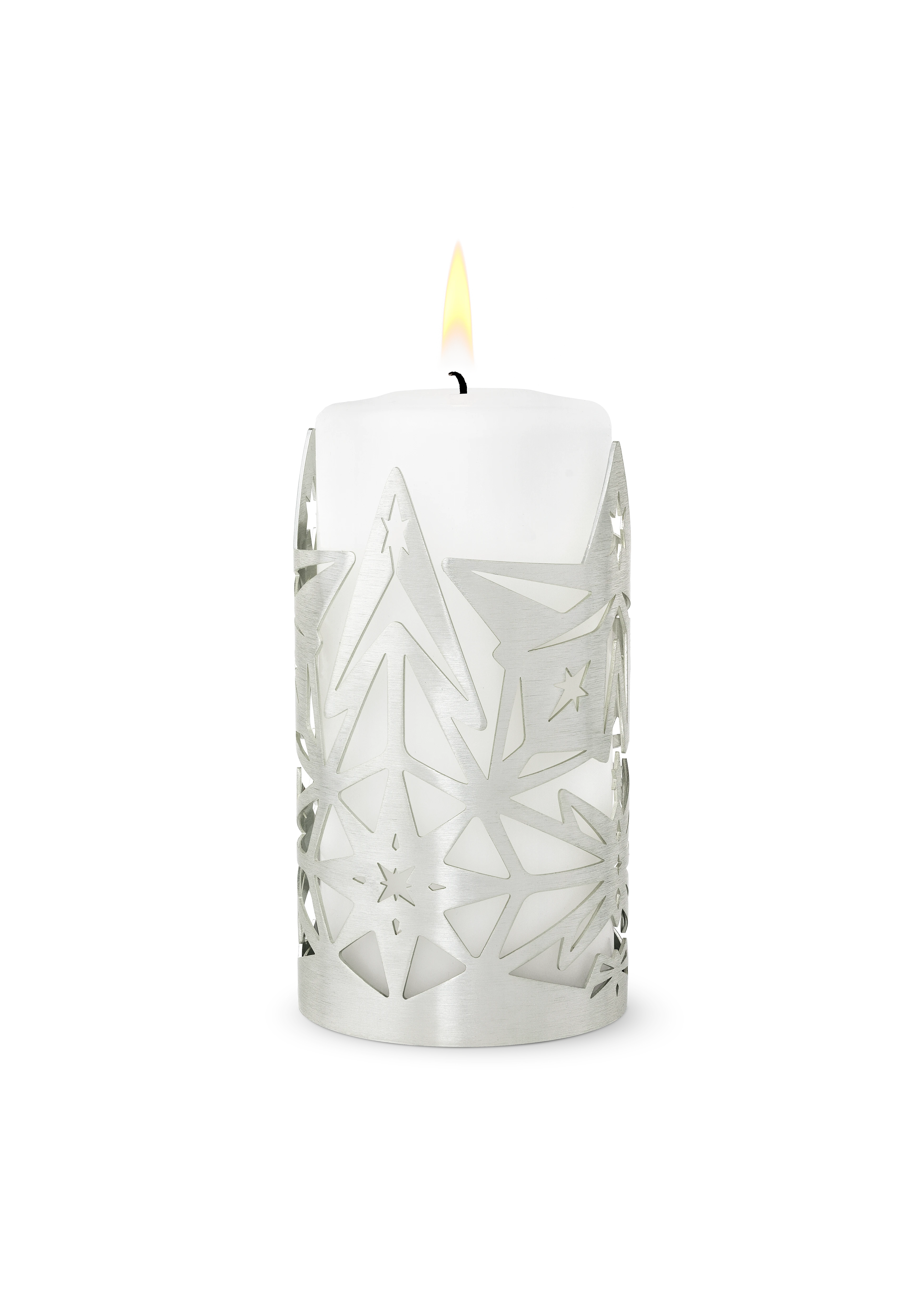 Candle Holder Ø8 cm from Rosendahl in Silver Plated color, made of Metal