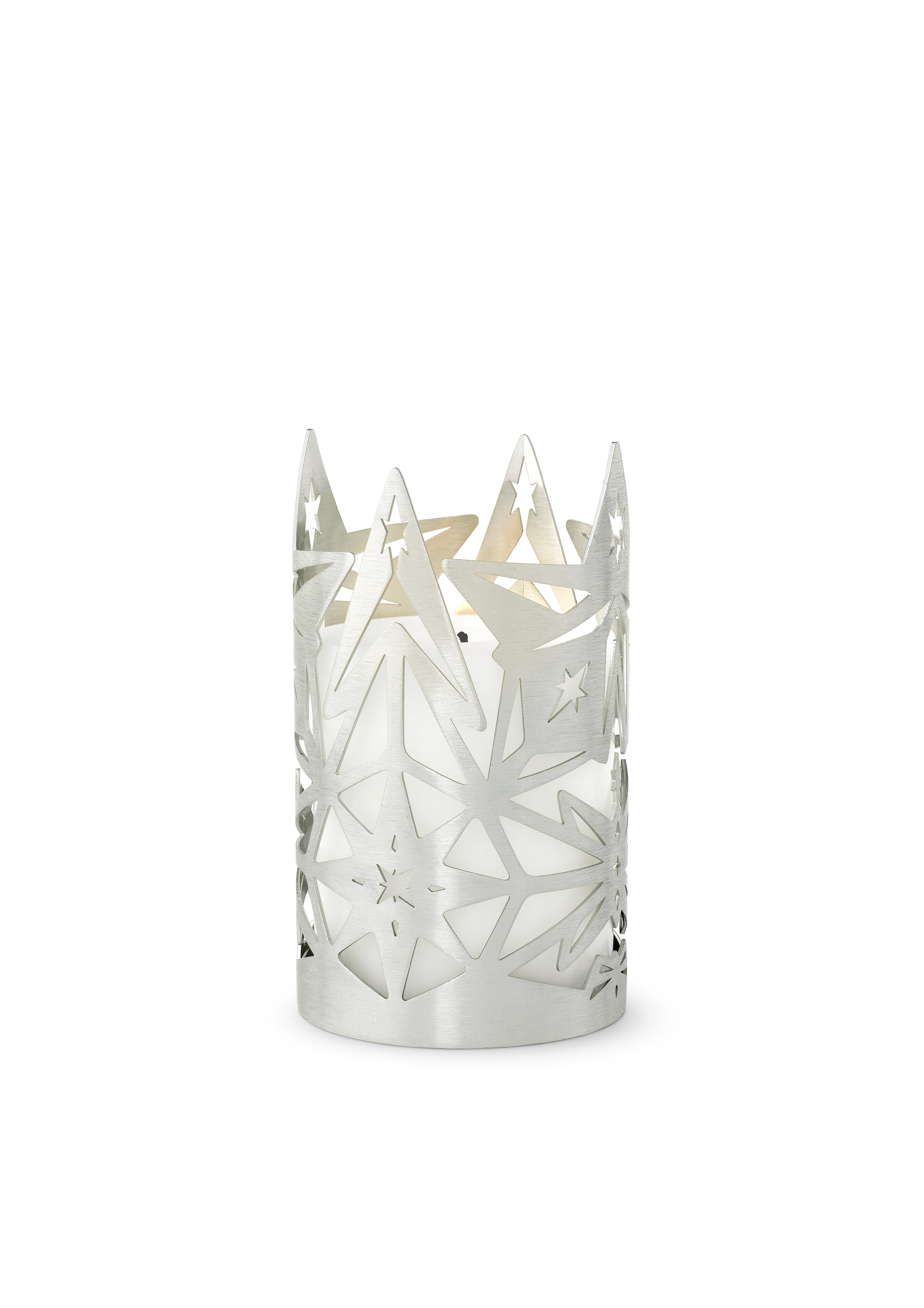 Candle Holder Ø8 cm from Rosendahl in Silver Plated color, made of Metal