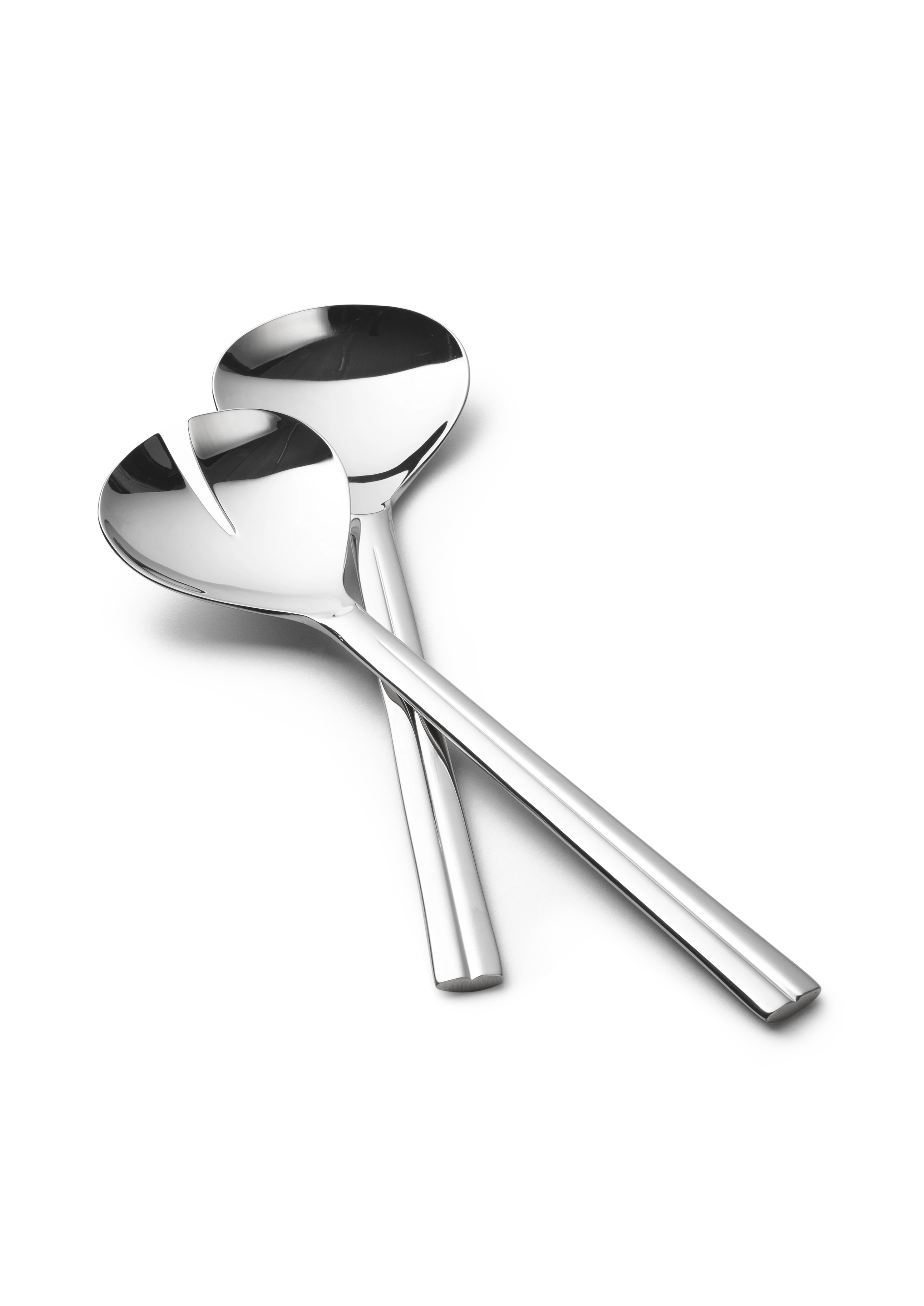 Salad serving set from Rosendahl in Steel color, made of Metal