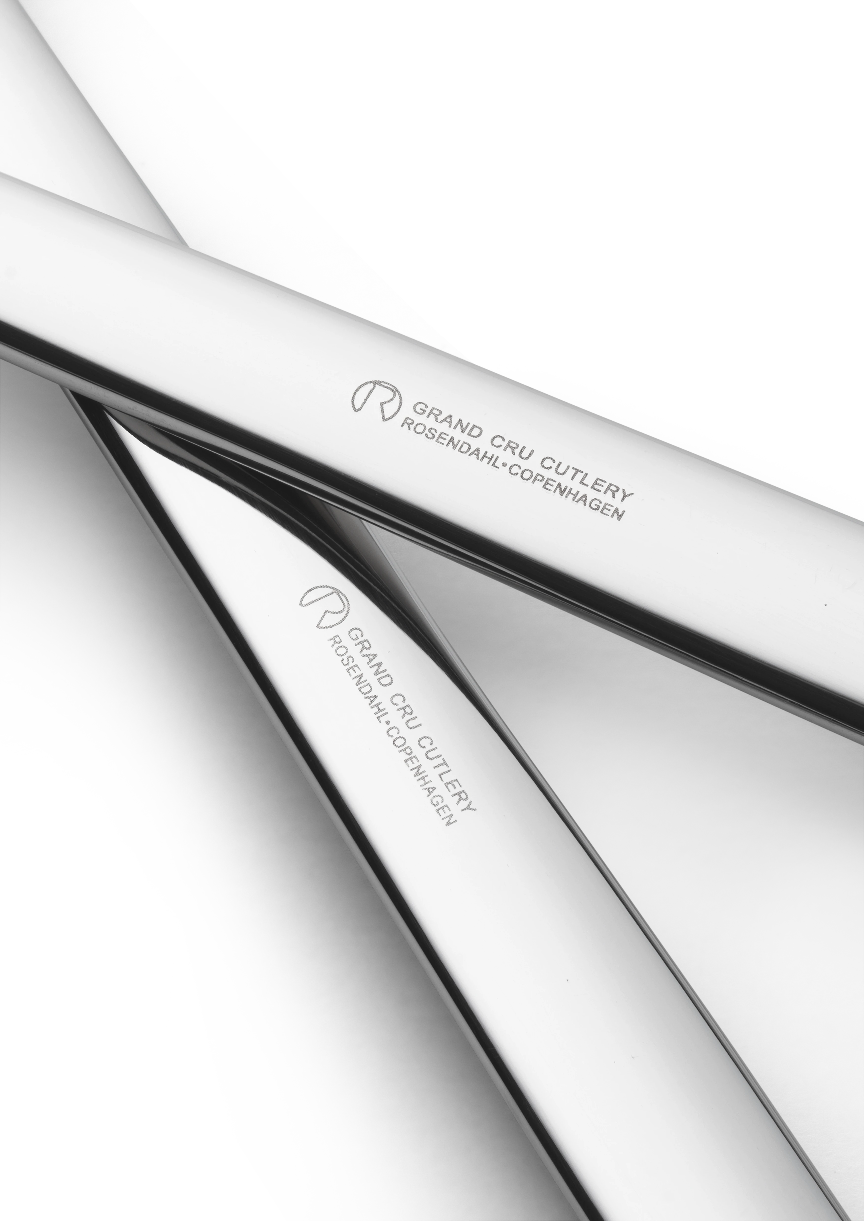 Salad serving set from Rosendahl in Steel color, made of Metal