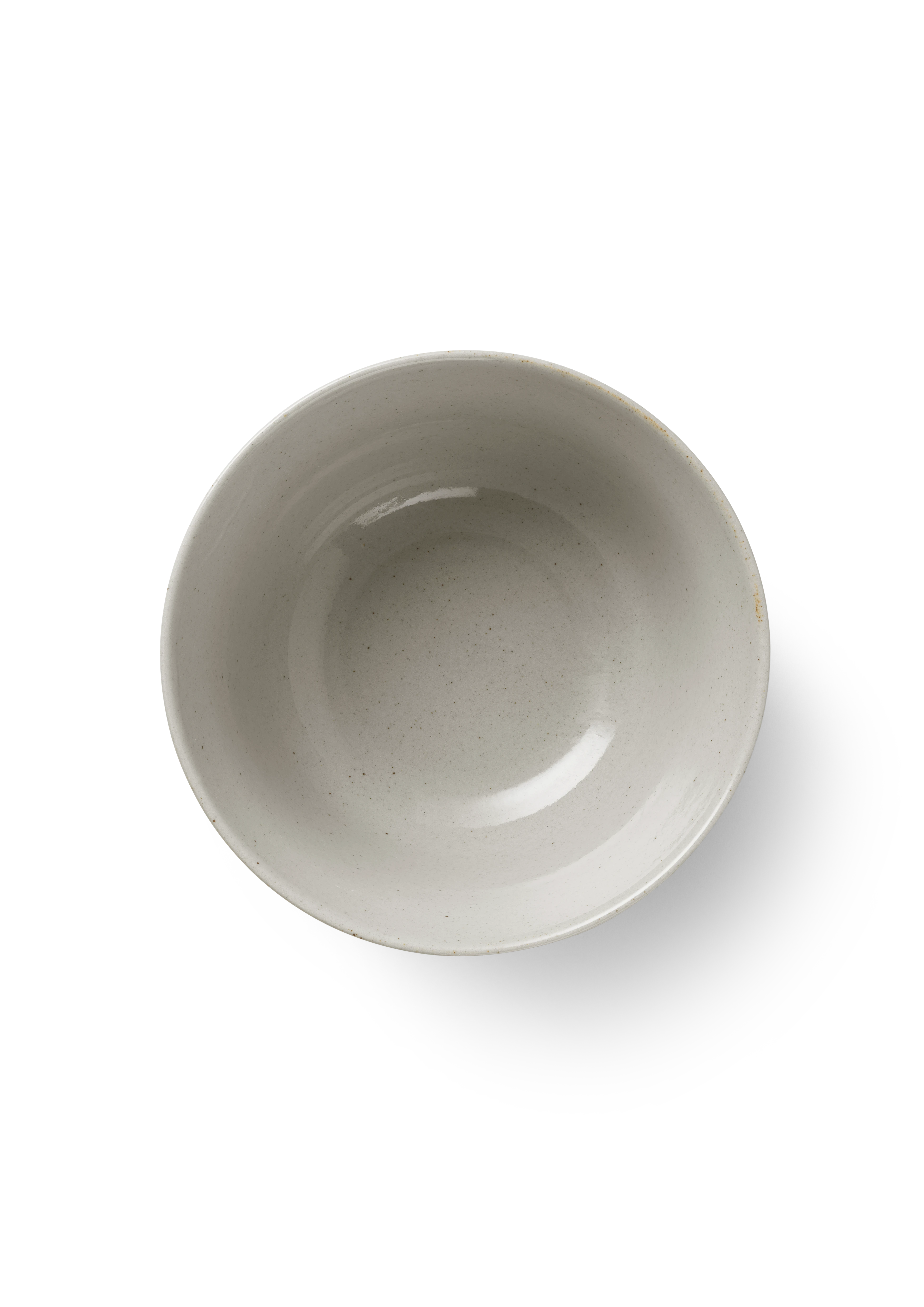 Skål Ø17 cm fra Lyngby Porcelæn i farven Prik, lavet af Keramik