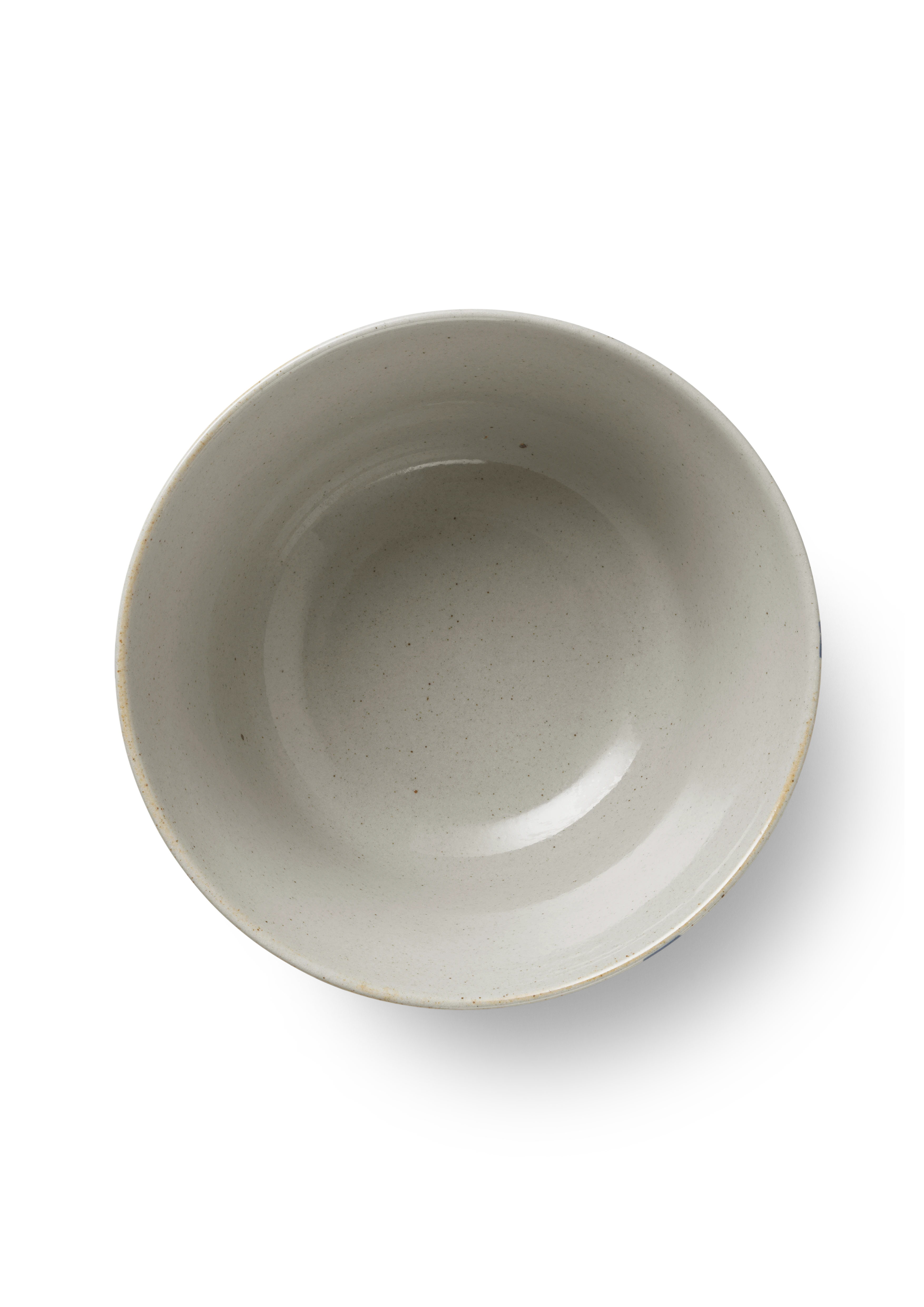 Skål Ø21 cm från Lyngby Porcelæn i färgen Sicksack, tillverkad av Keramik