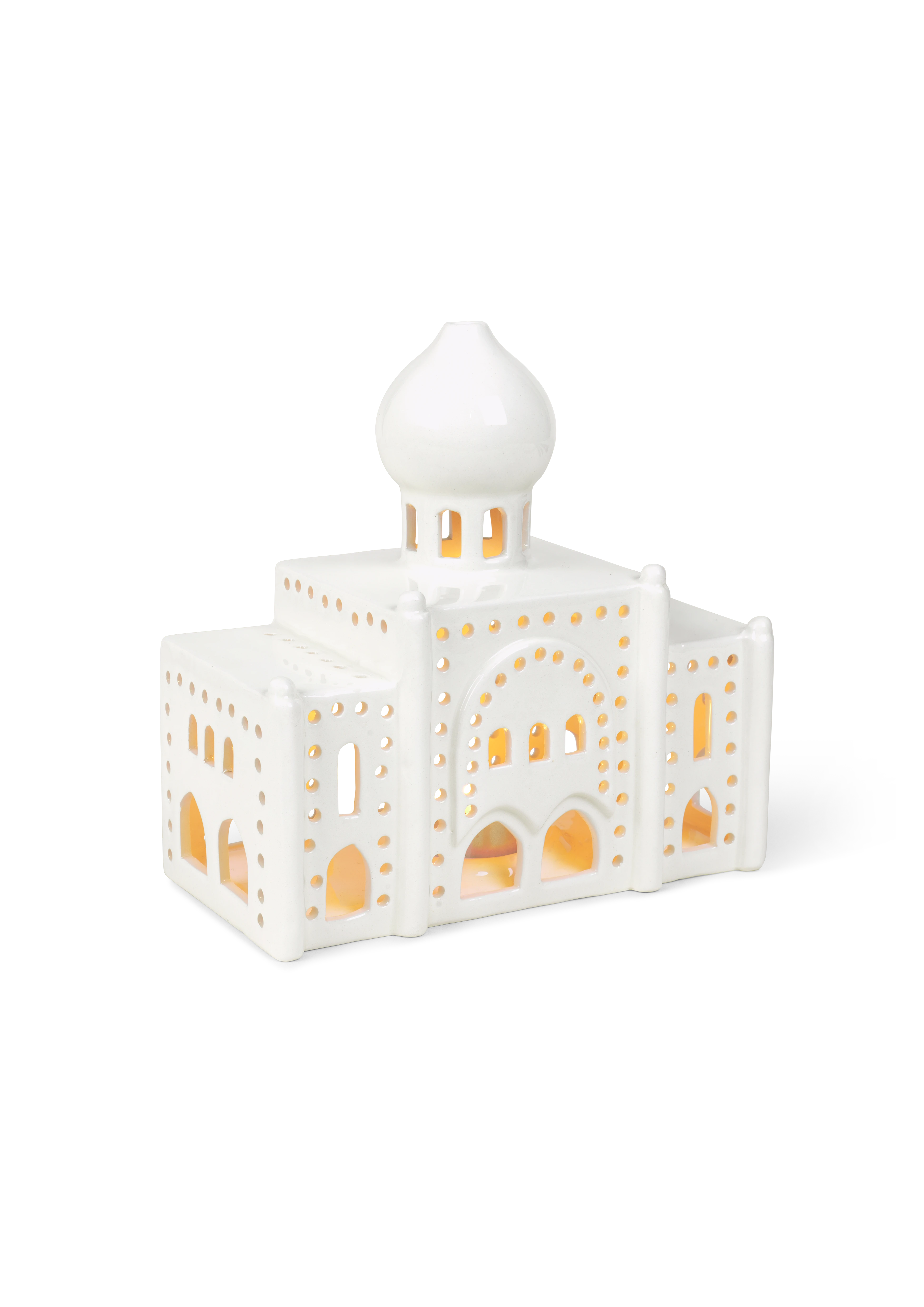 Lighthouse Nimb H17 from Kähler  in White color, made of Ceramics