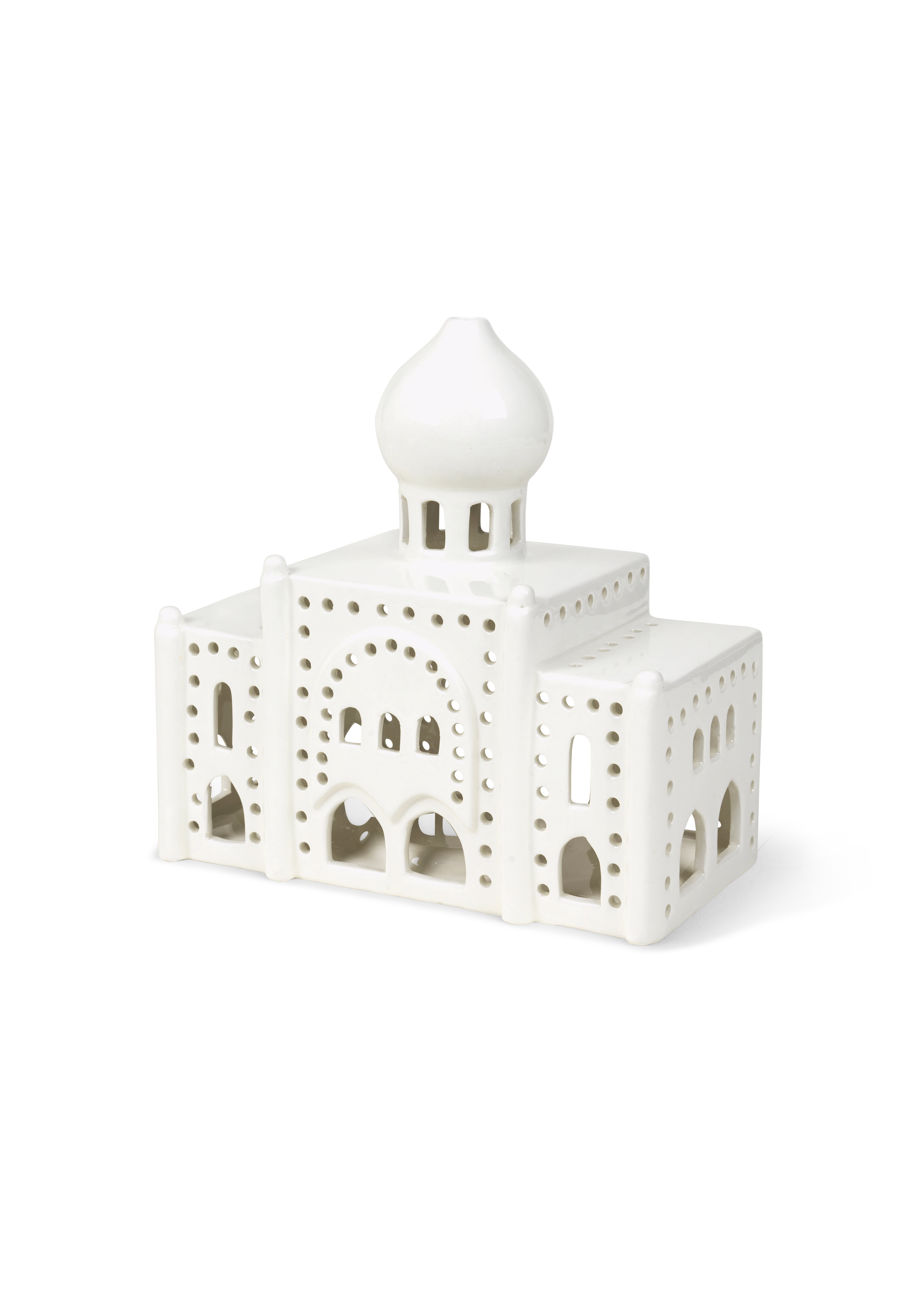 Lighthouse Nimb H17 from Kähler  in White color, made of Ceramics