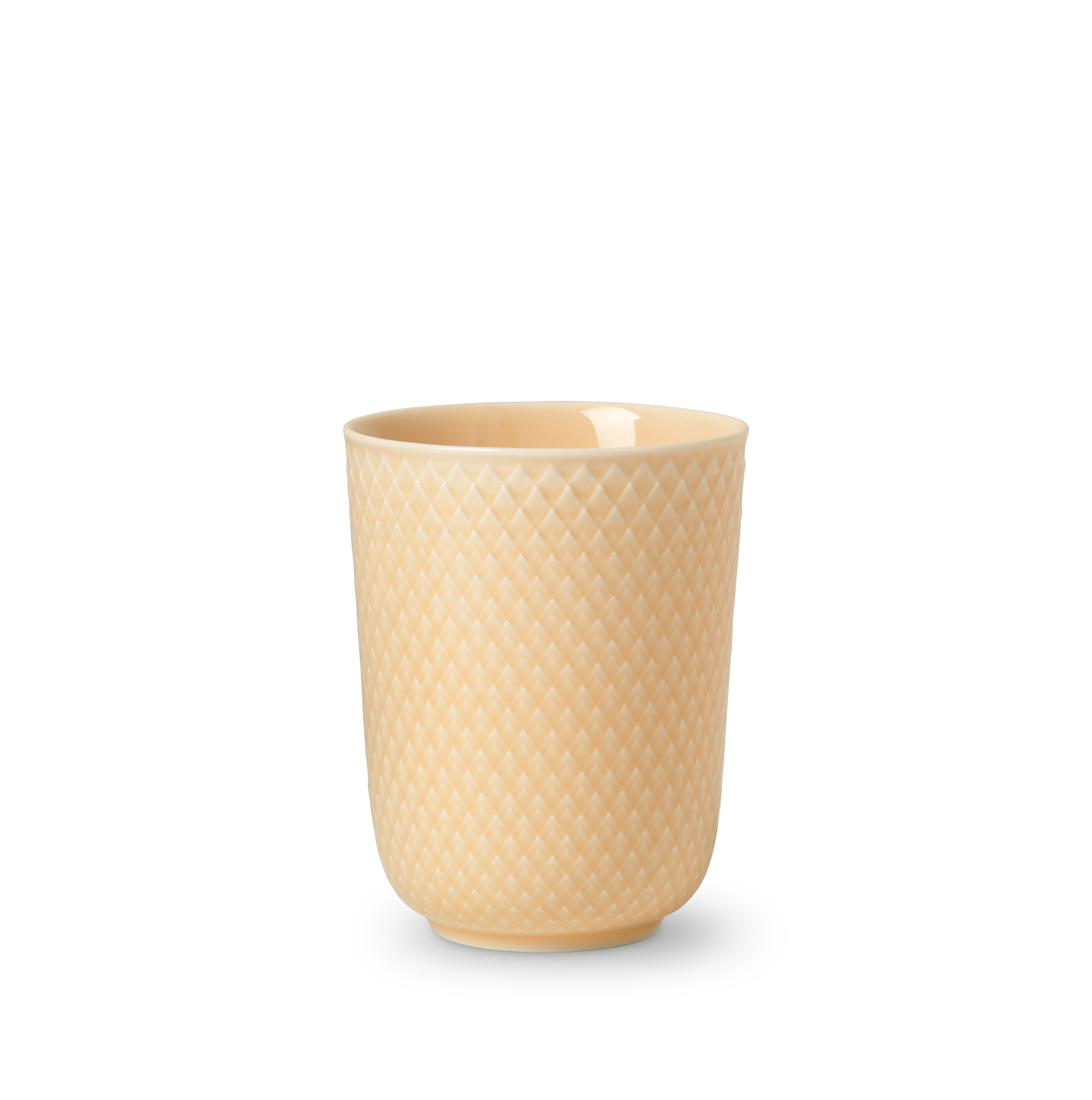 Lyngby Porcelæn Mug with handle 33 cl in Yellow