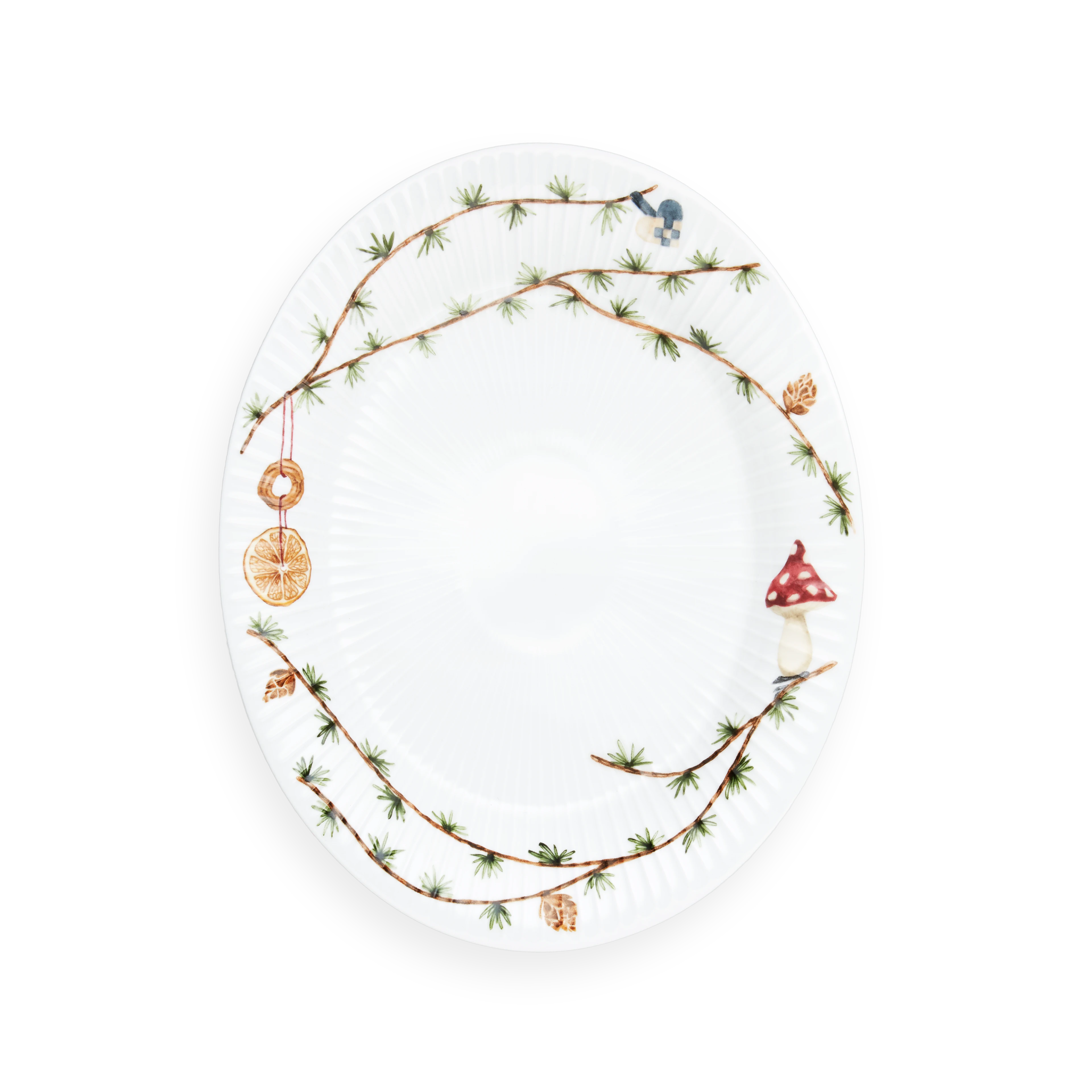 Ovale Schale 28.5x22.5 cm