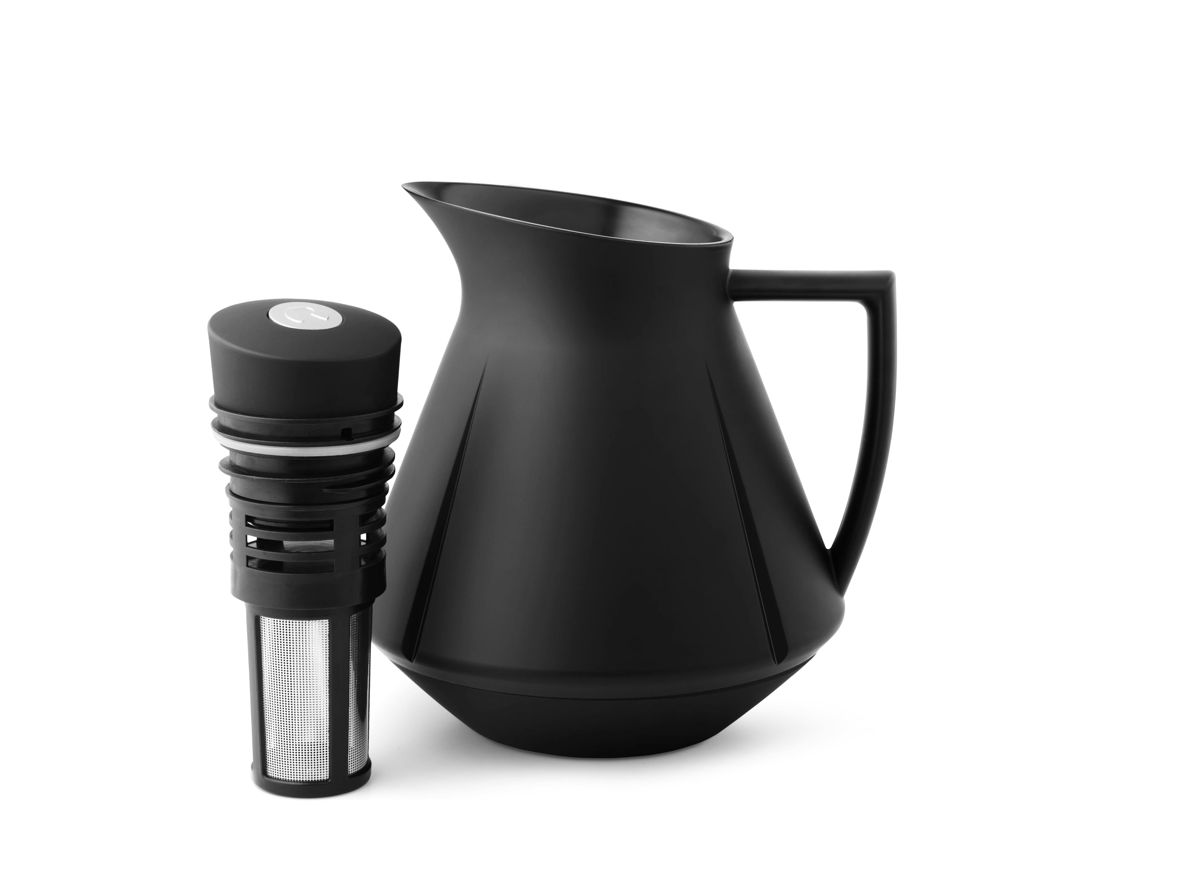 Tea Thermo 1,0 l from Rosendahl in Black color, made of Plastic