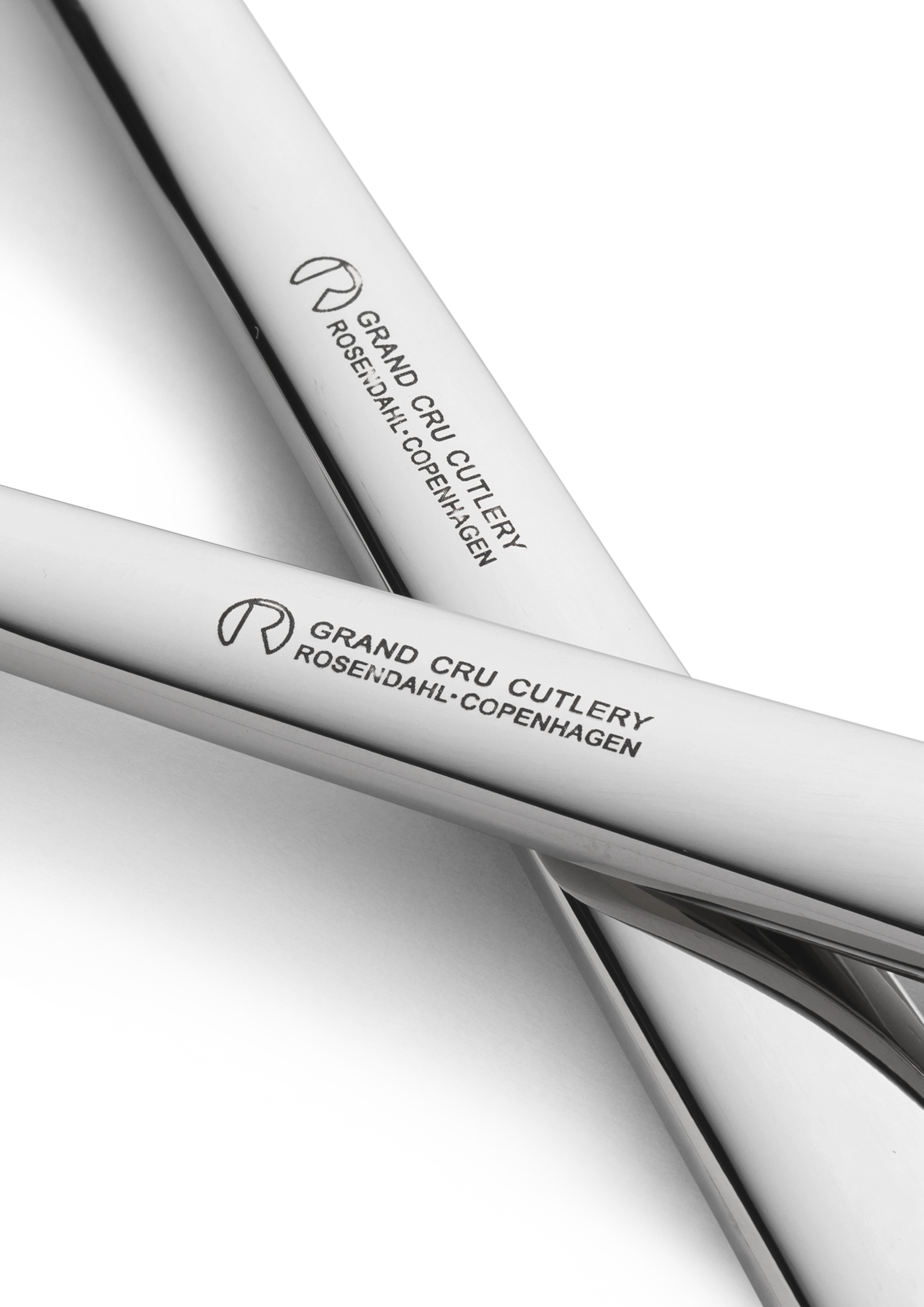 Cake fork 4 pcs. from Rosendahl in Steel color, made of Metal