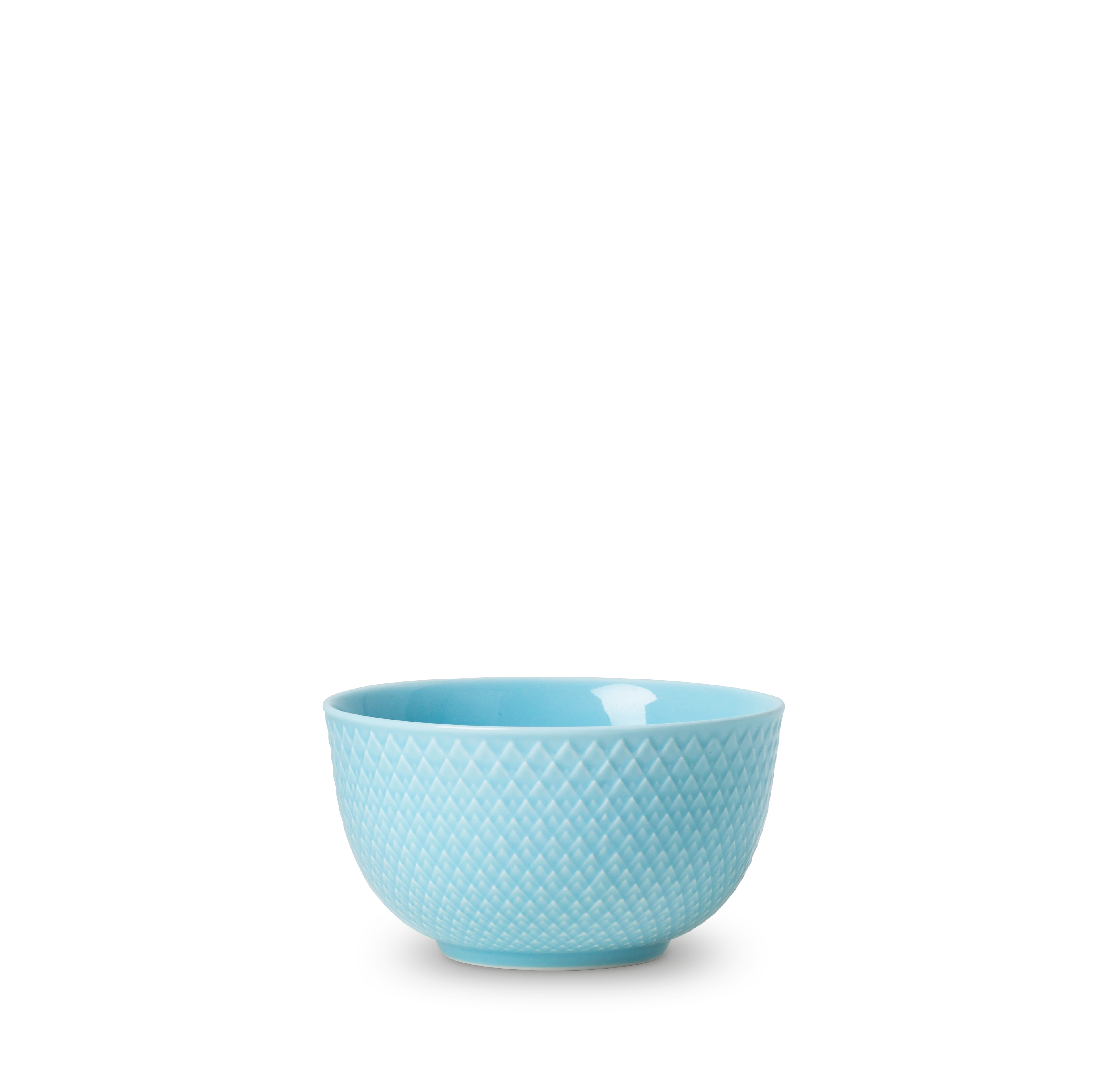 Lyngby Porcelæn Bowl Ø11 cm in Rose from serie Rhombe Color