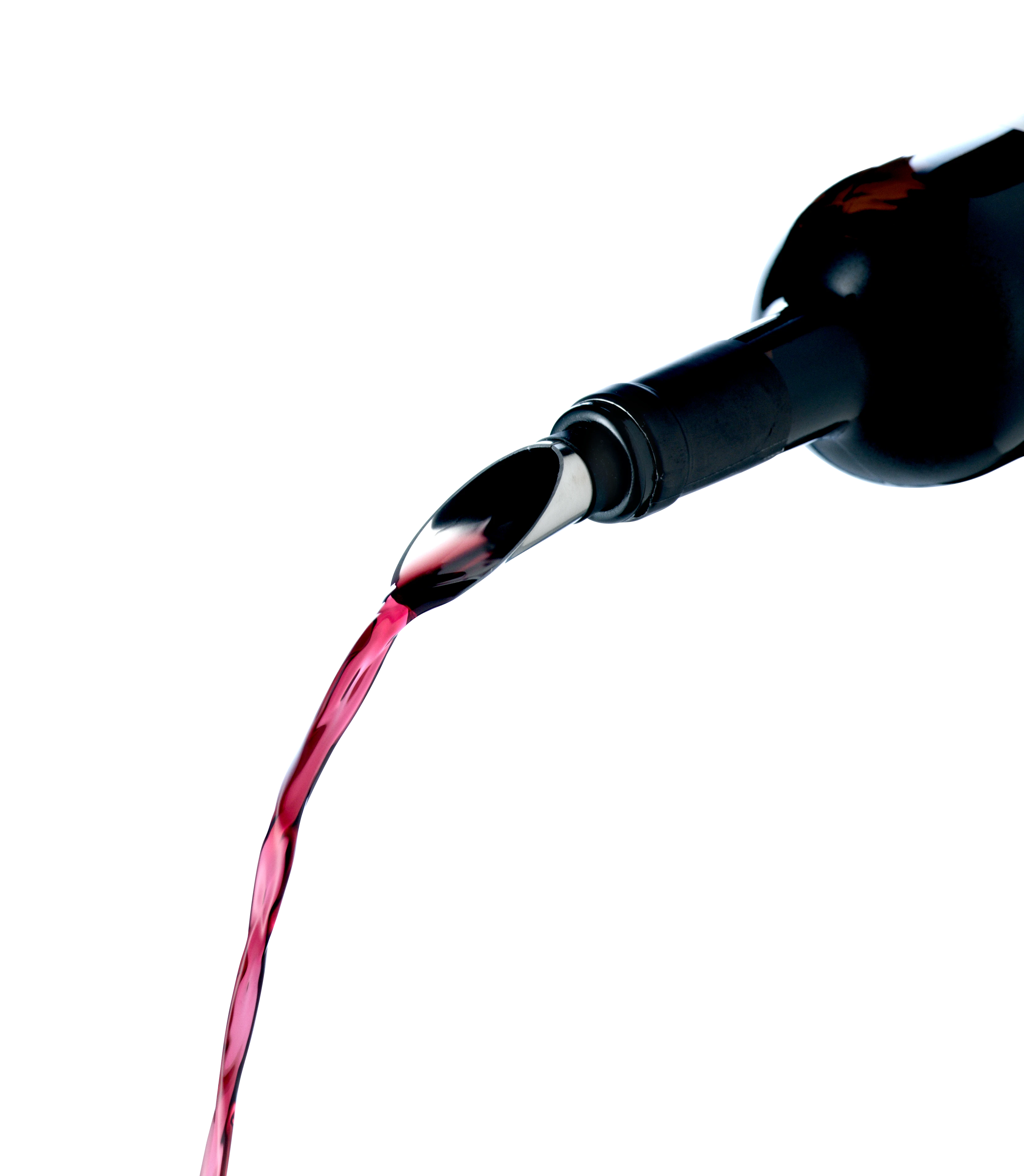 Wine Pourer H8 cm from Rosendahl in Black/Steel color, made of Metal