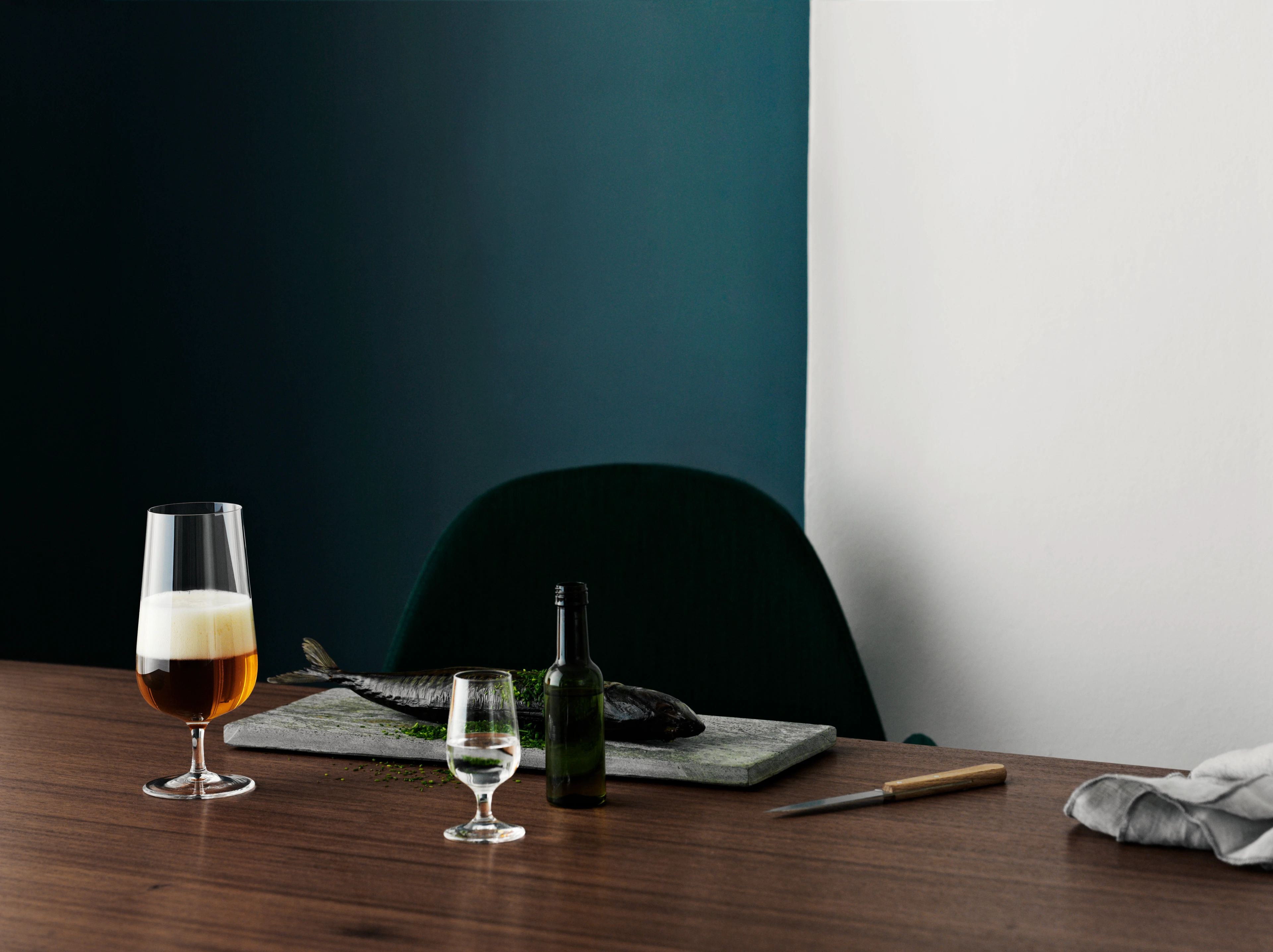 Bierglas 53 cl 6 Stck. von Holmegaard in der Farbe Klar, hergestellt aus Glas