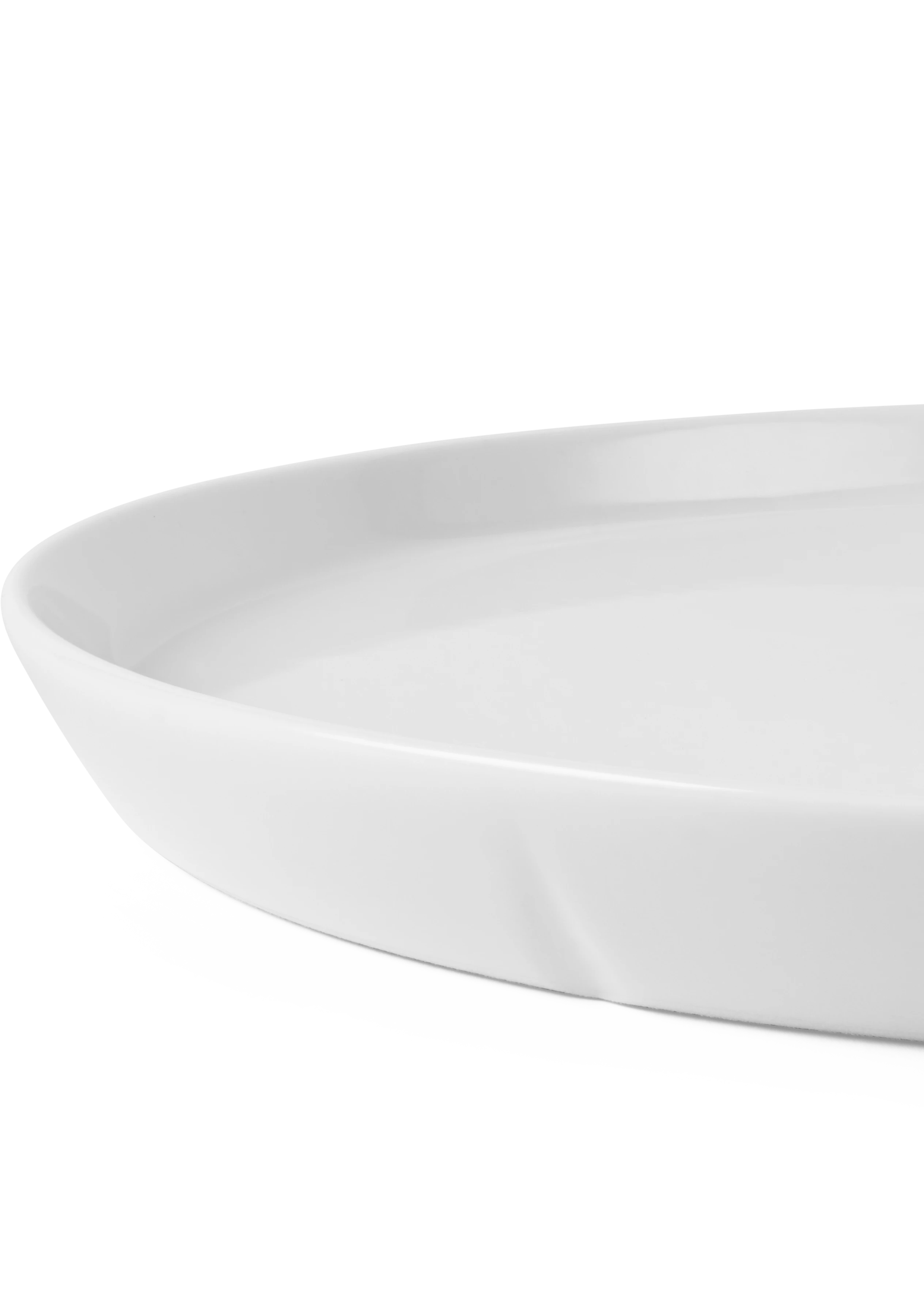 Middagstallrik Ø25 cm 4 st. från Rosendahl i färgen Vit, tillverkad av Keramik