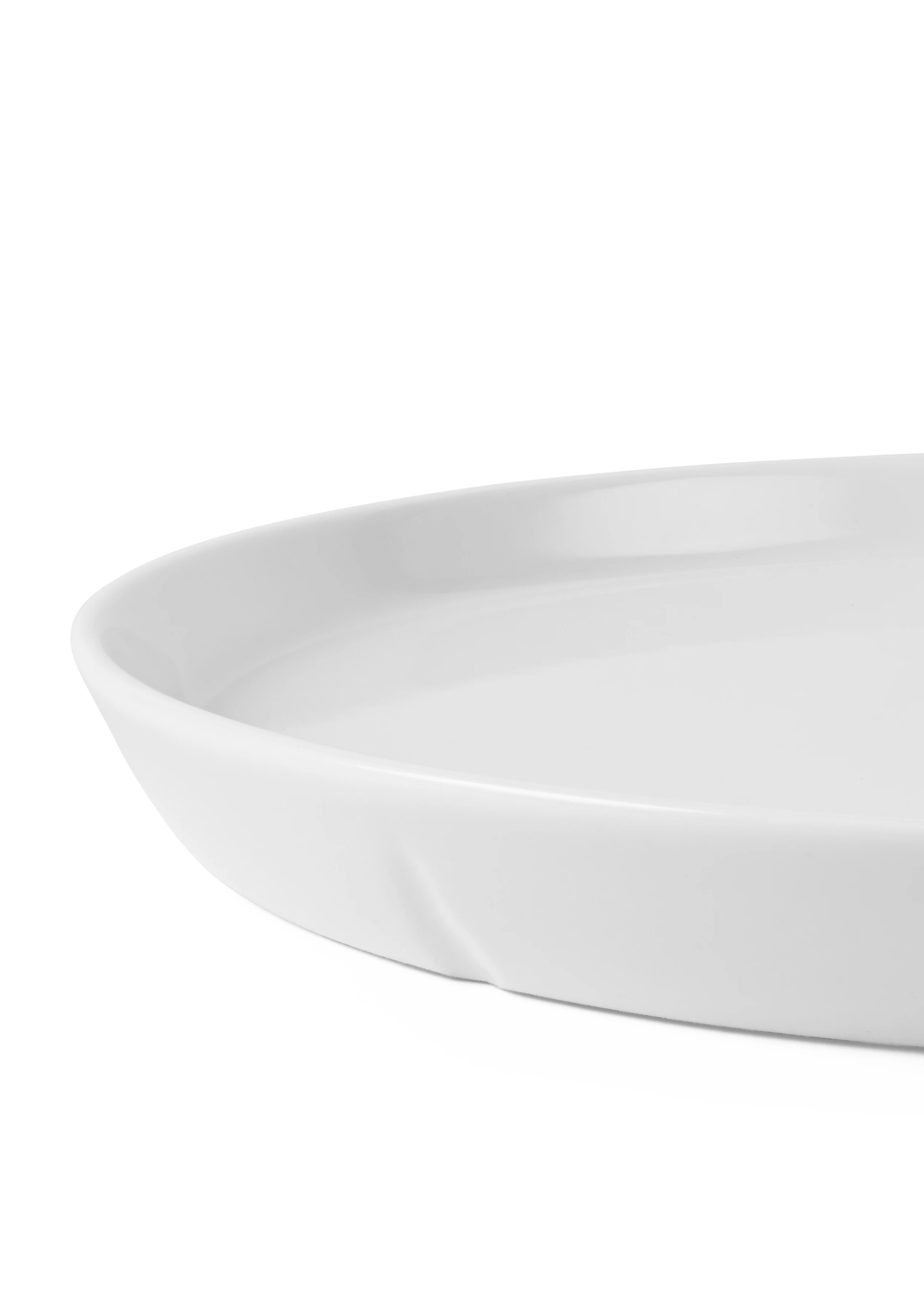 Lunsjtallerken Ø20.5 cm 4 stk. fra Rosendahl i fargen Hvit, laget av Keramikk