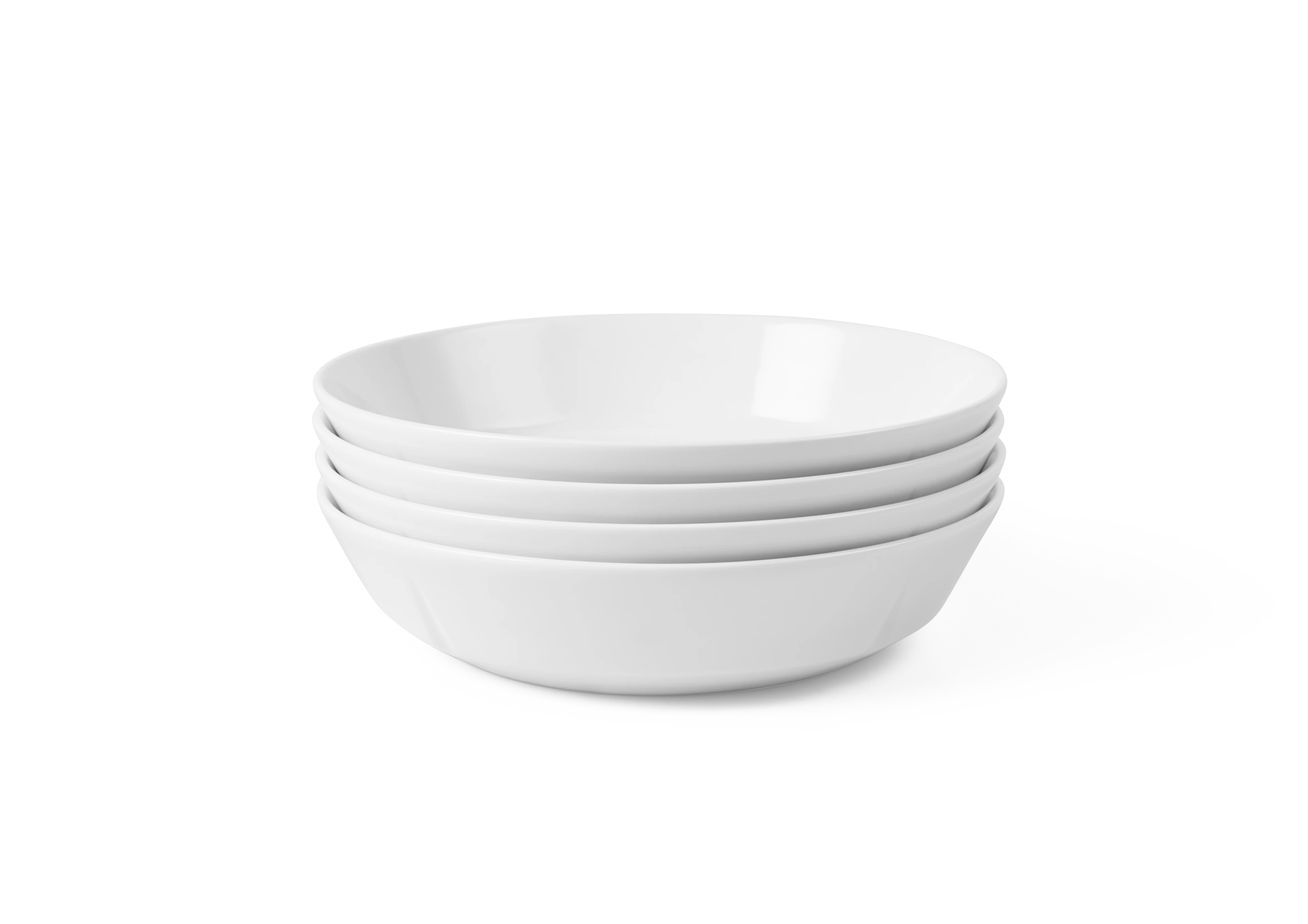 Skål Ø21 cm 4 stk. fra Rosendahl i fargen Hvit, laget av Keramikk