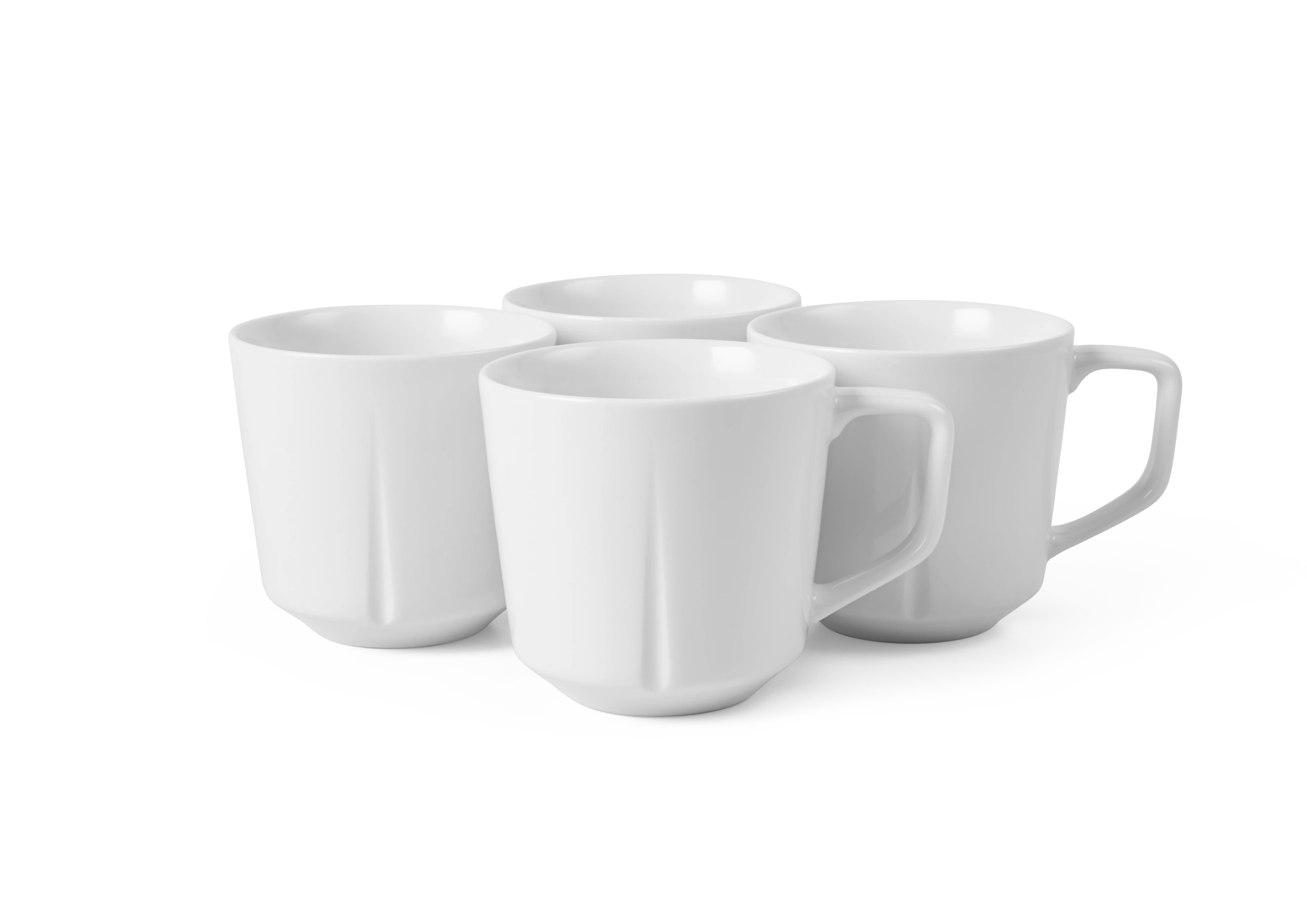 Becher 30 cl 4 Stck. von Rosendahl in der Farbe Weiss, hergestellt aus Keramik