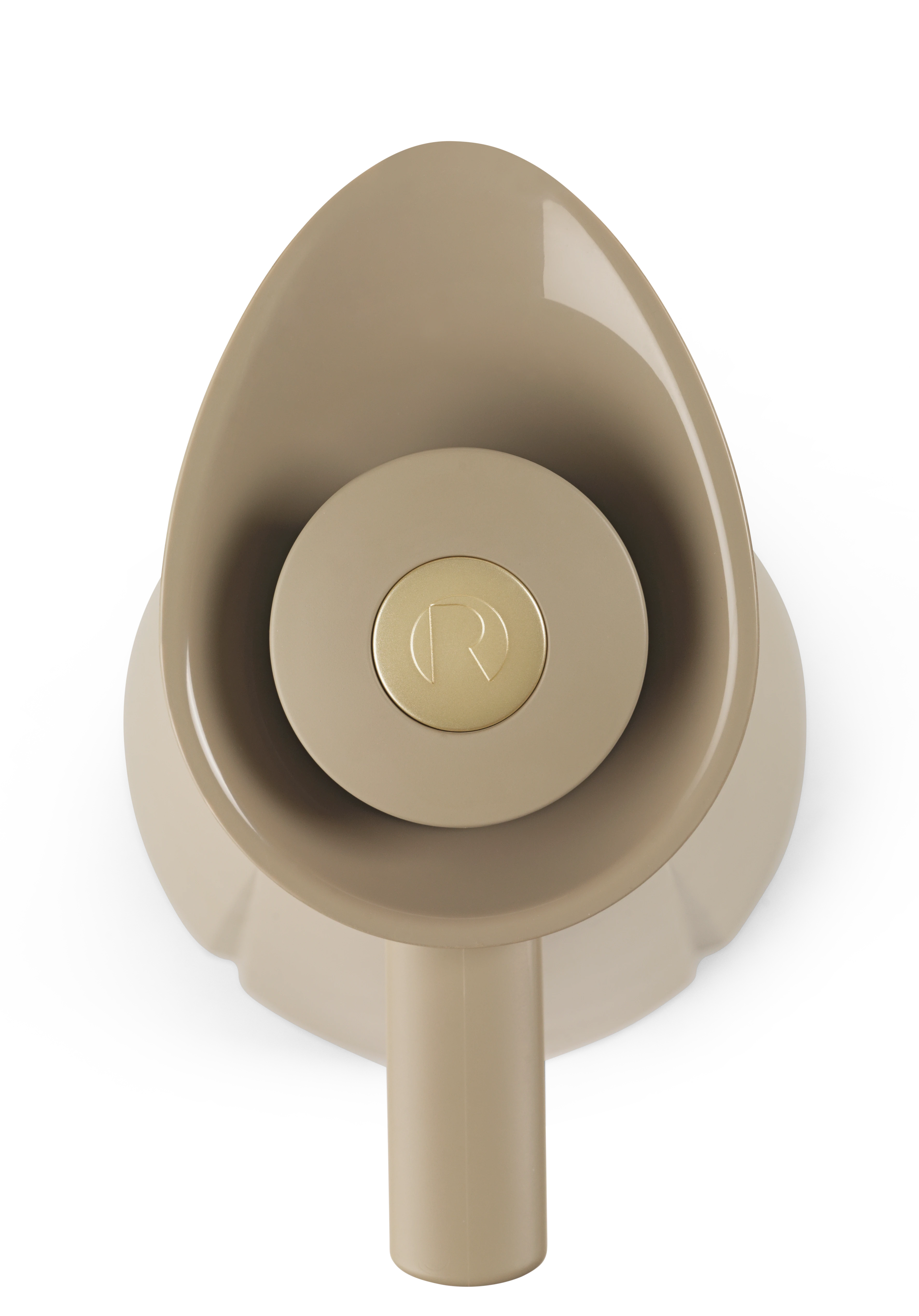 Termokanne 1,0 l fra Rosendahl i fargen Clay with gold button, laget av Plast