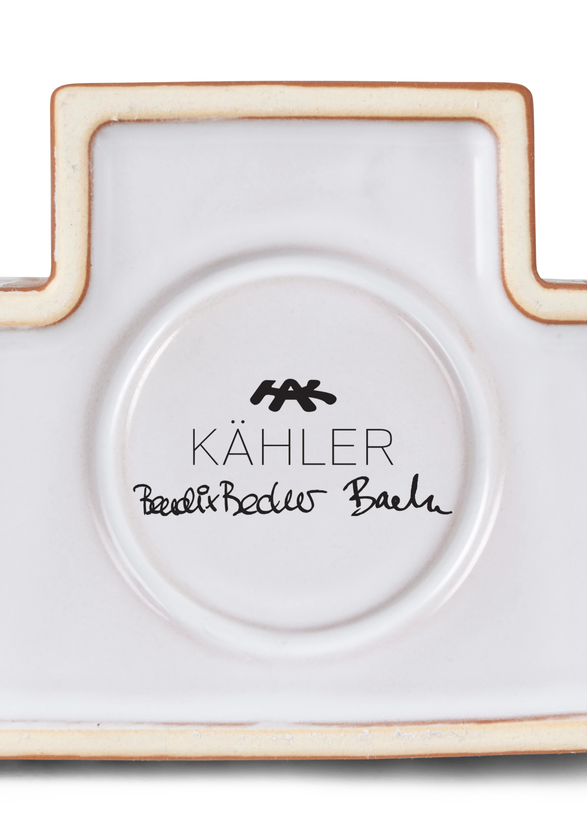 Lyshus stor fra Kähler i fargen Brun, laget av Keramikk