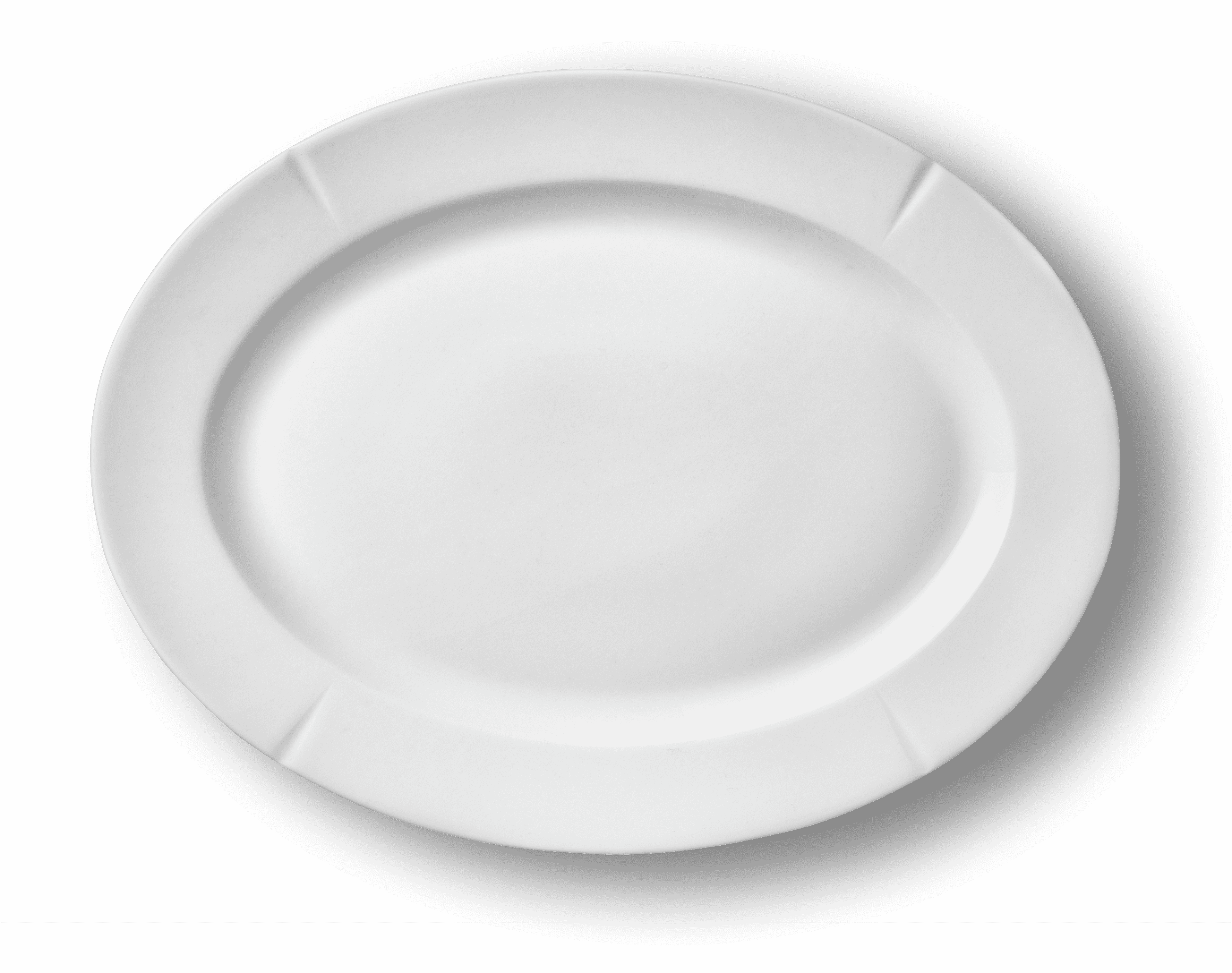 Oval plate 30x23 cm 4 pcs.