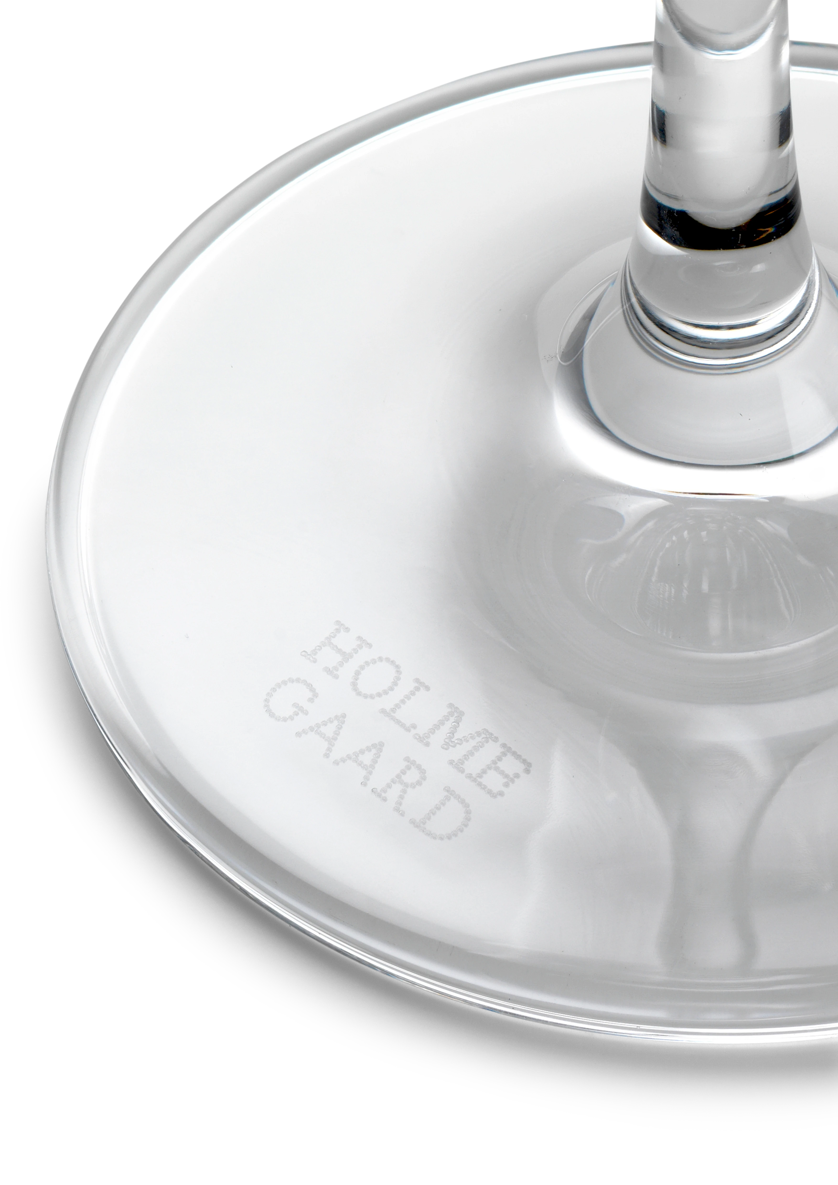 White Wine Glass 32 cl 2 pcs. from Holmegaard in Clear color, made of Glass