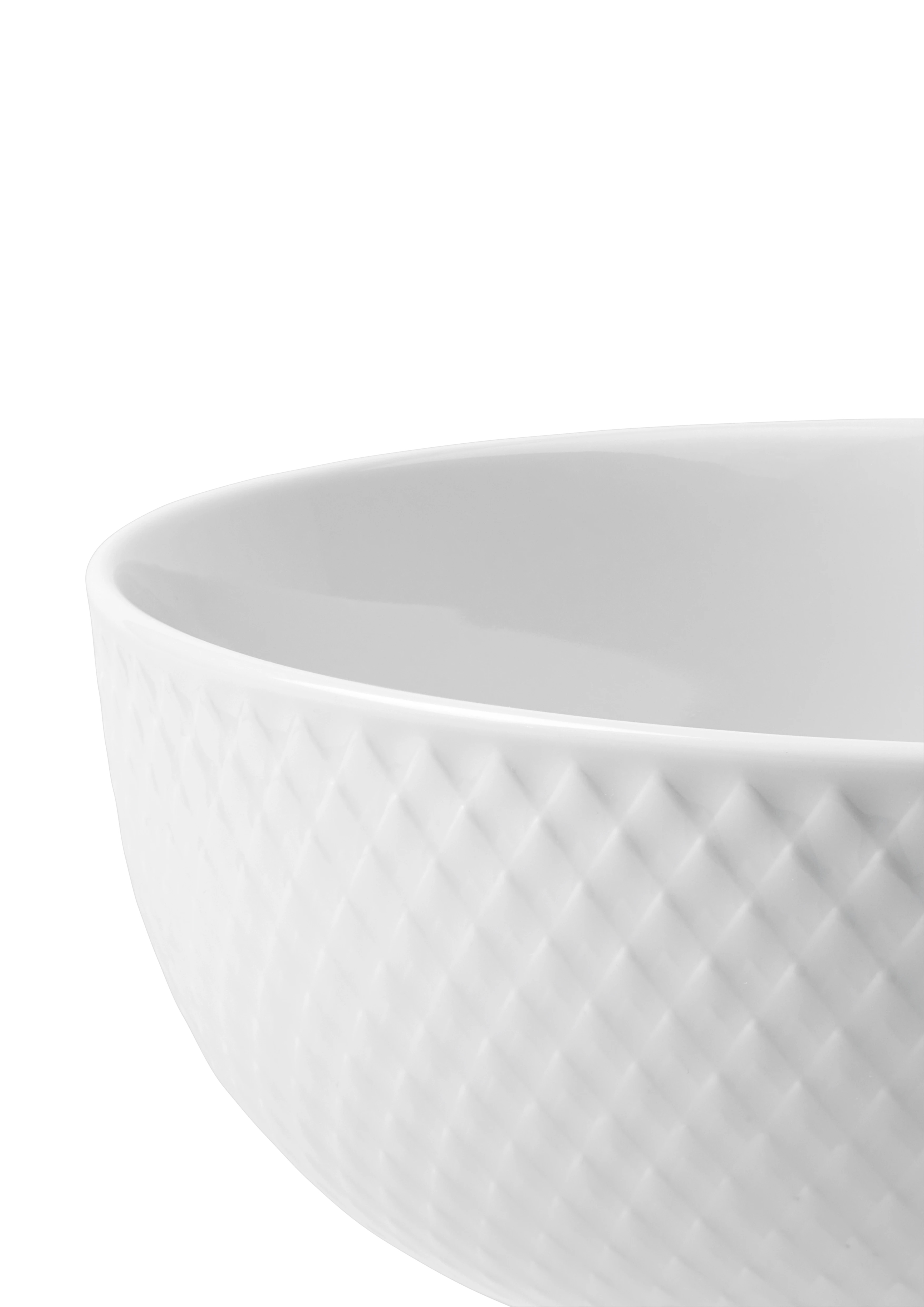 Bowl Ø15.5 cm from Lyngby Porcelæn in White color, made of Ceramics
