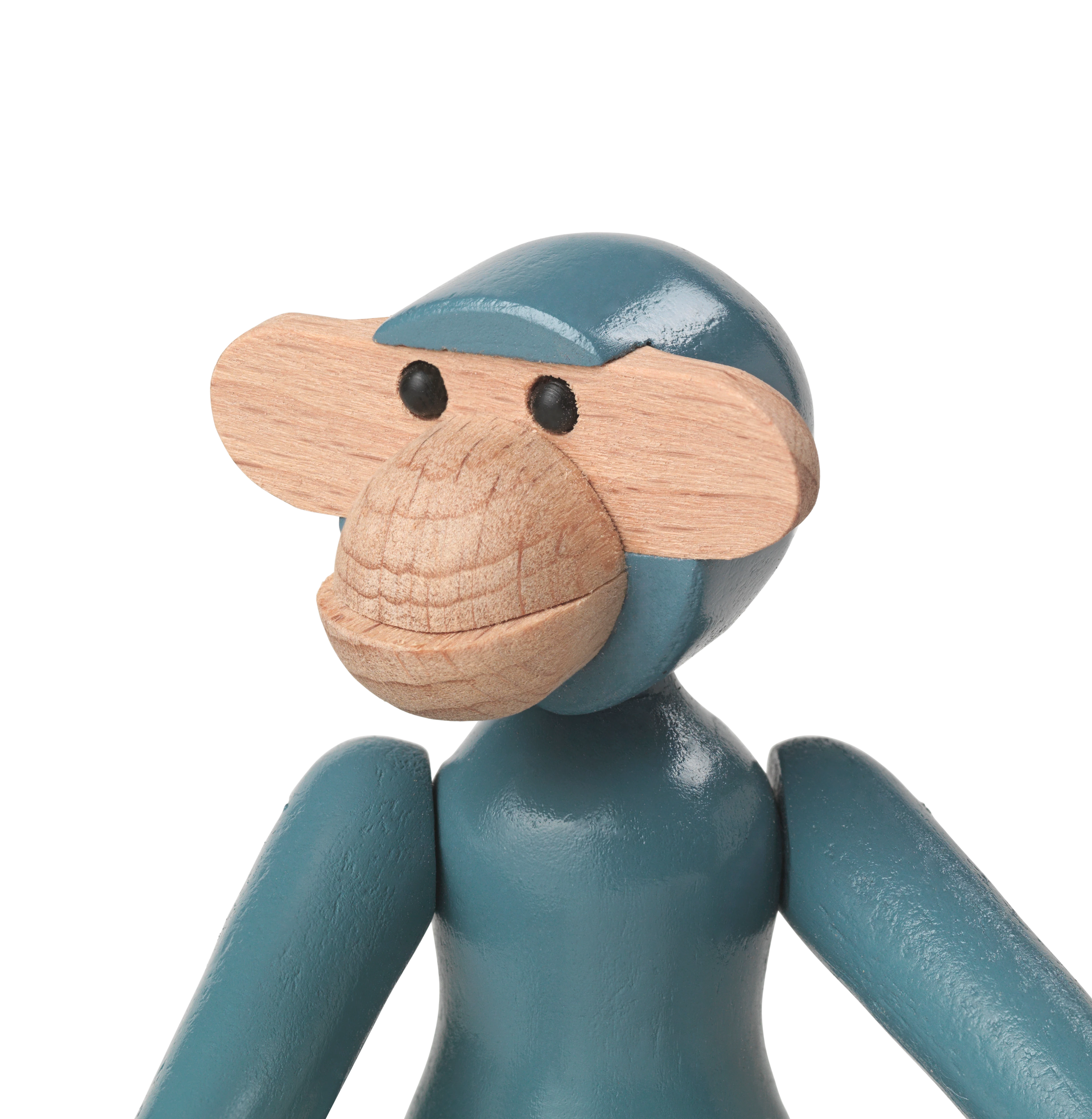 Monkey mini from Kay Bojesen in Vintage Blue color, made of Wood