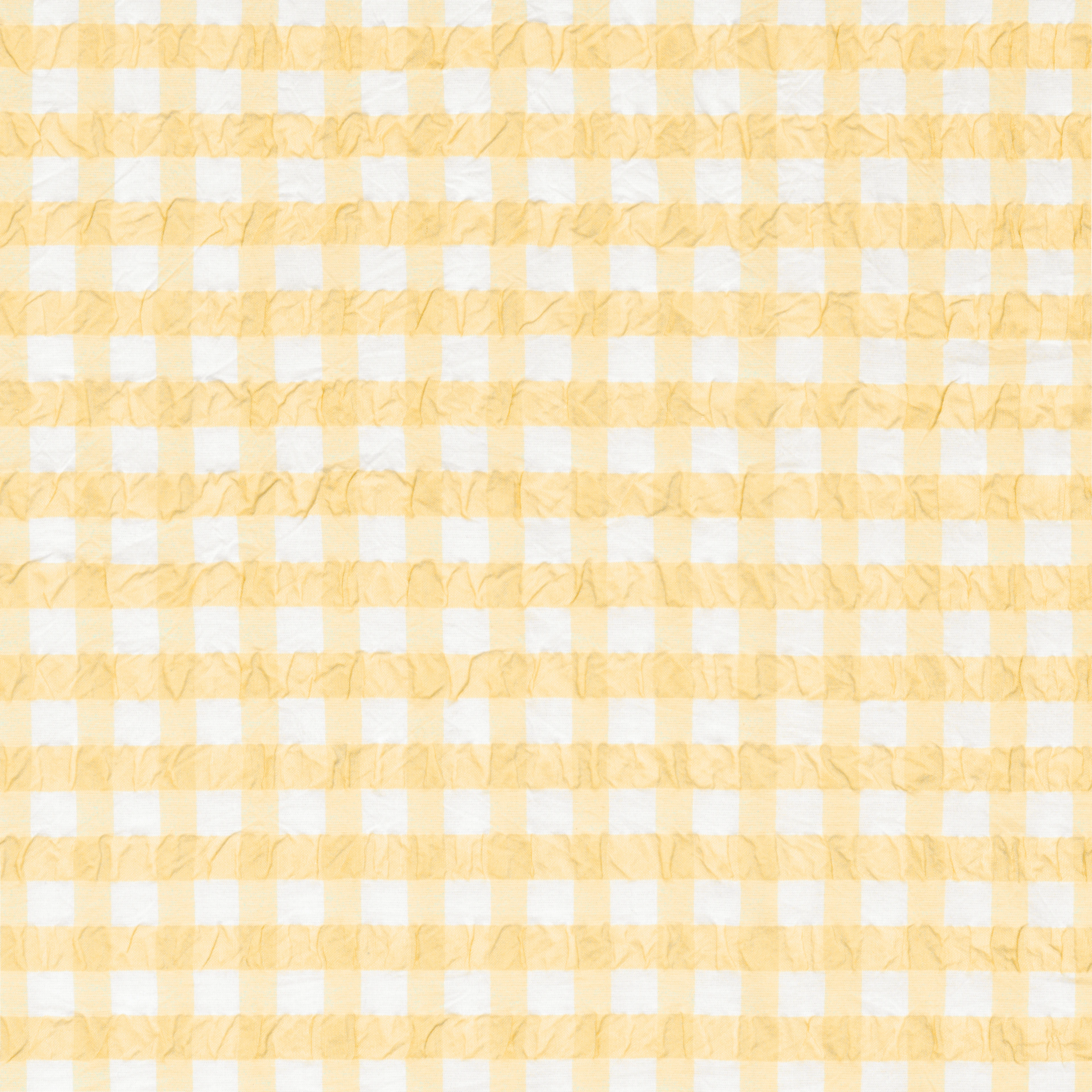 Påslakanset 140x200 cm från JUNA i färgen Gul/Vit, tillverkad av Bomull