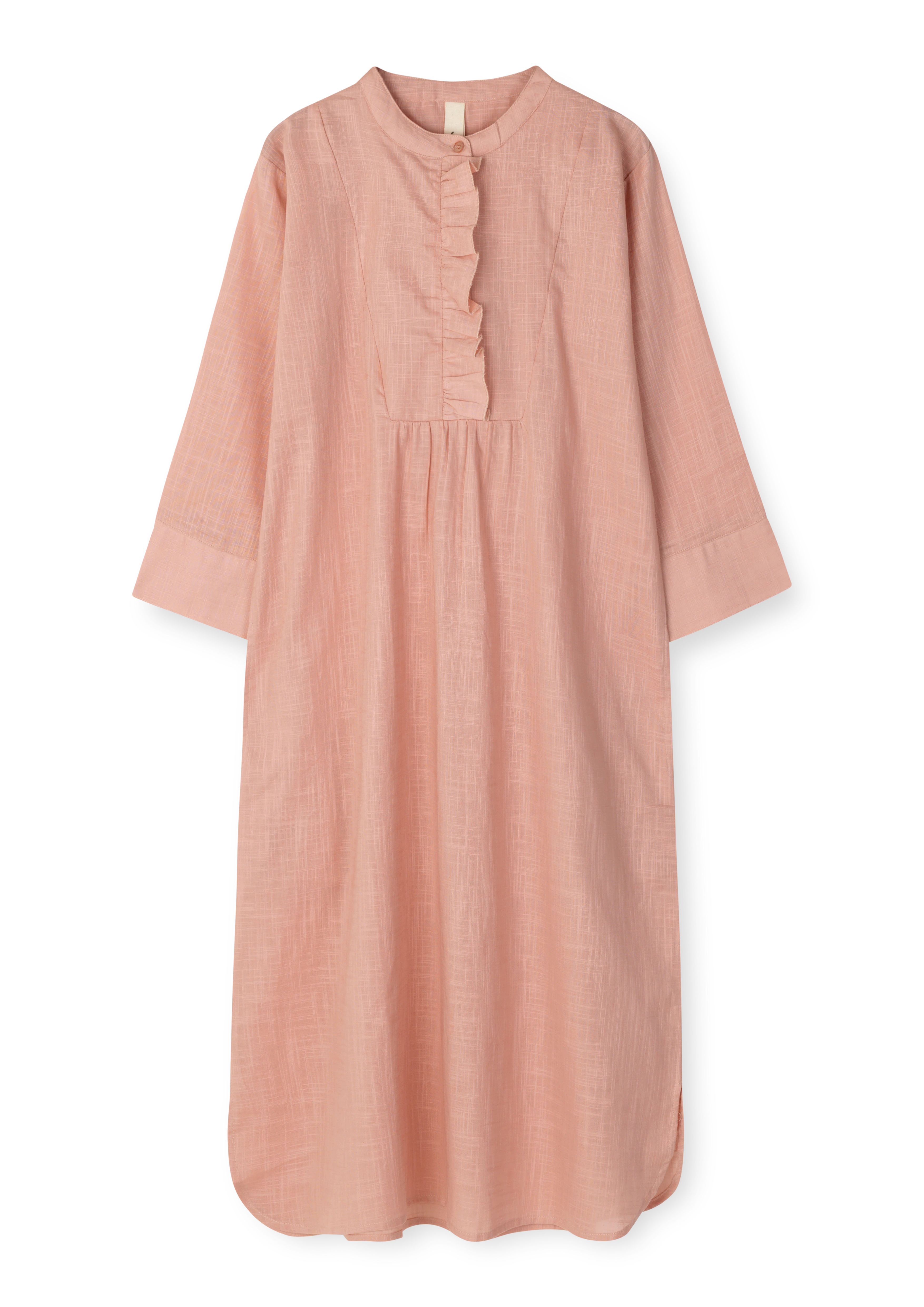 Sonja dress S/M fra JUNA i farven Støvet rosa, lavet af Bomuld