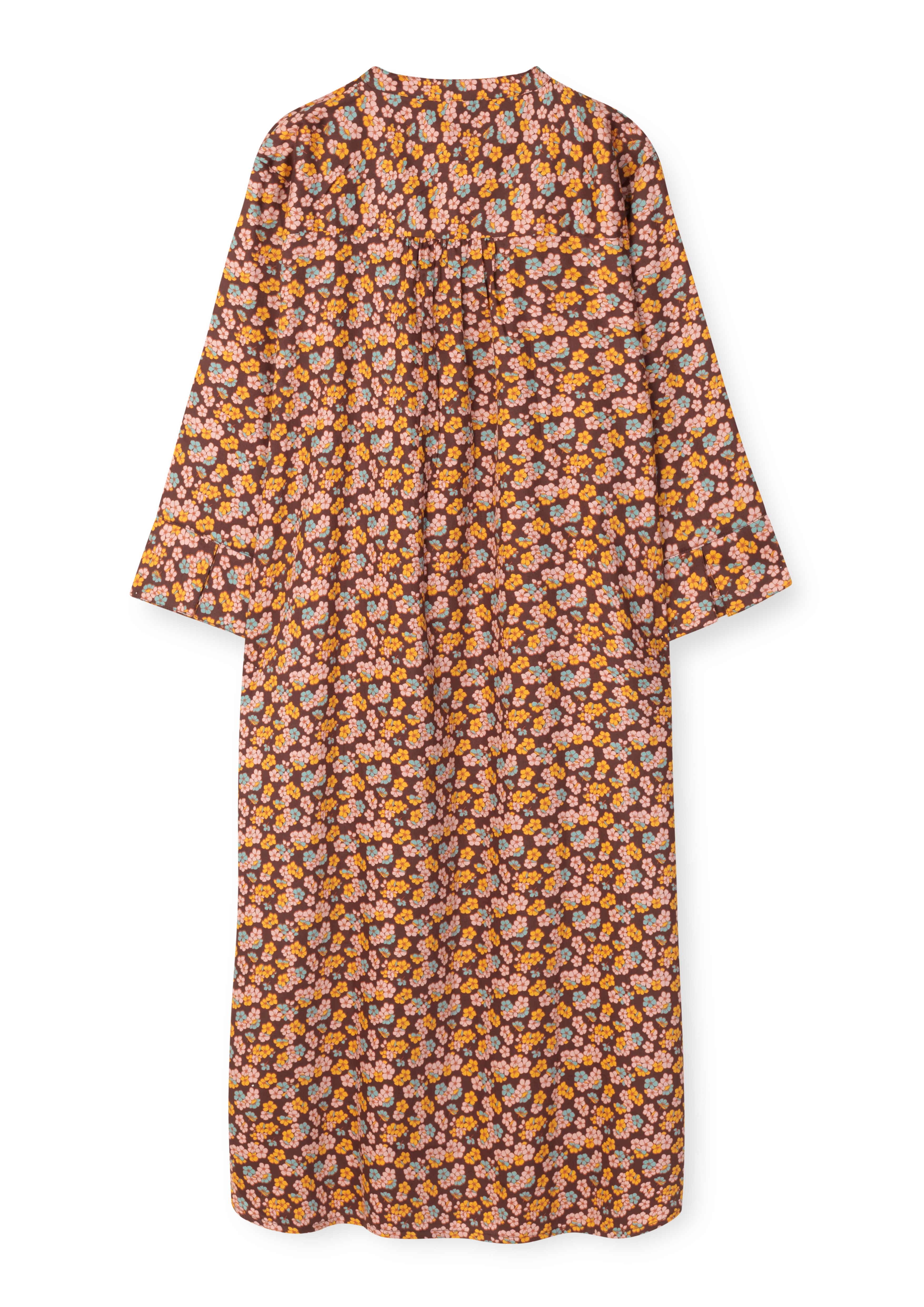 Sonja dress S/M from JUNA in Chocolate color, made of Cotton sateen