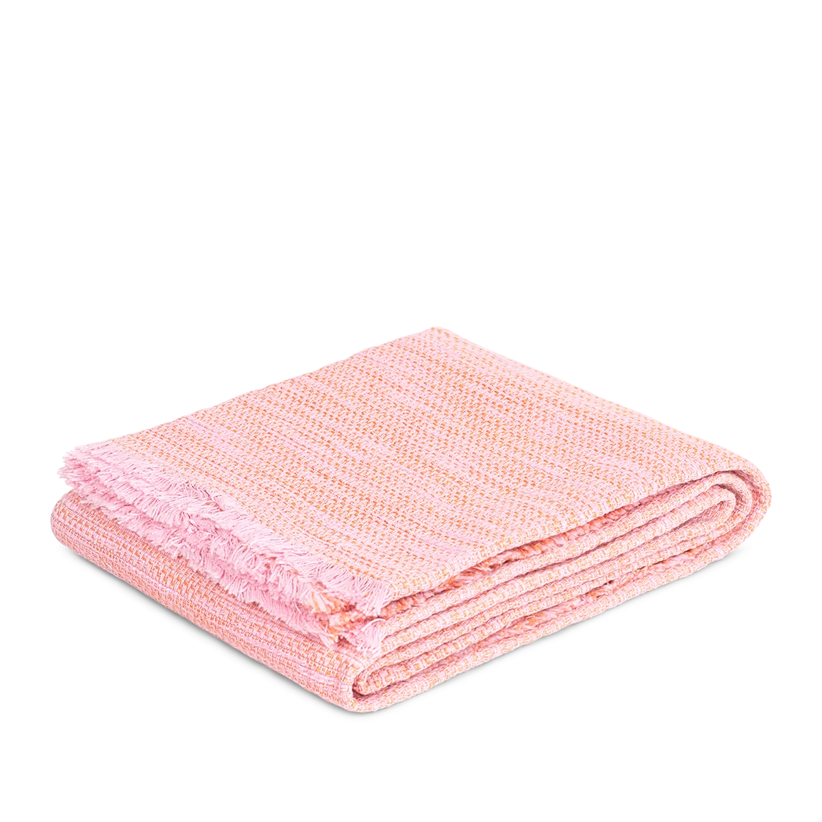 Håndklæde 70x140 cm fra JUNA i farven Pink, lavet af Bomuld