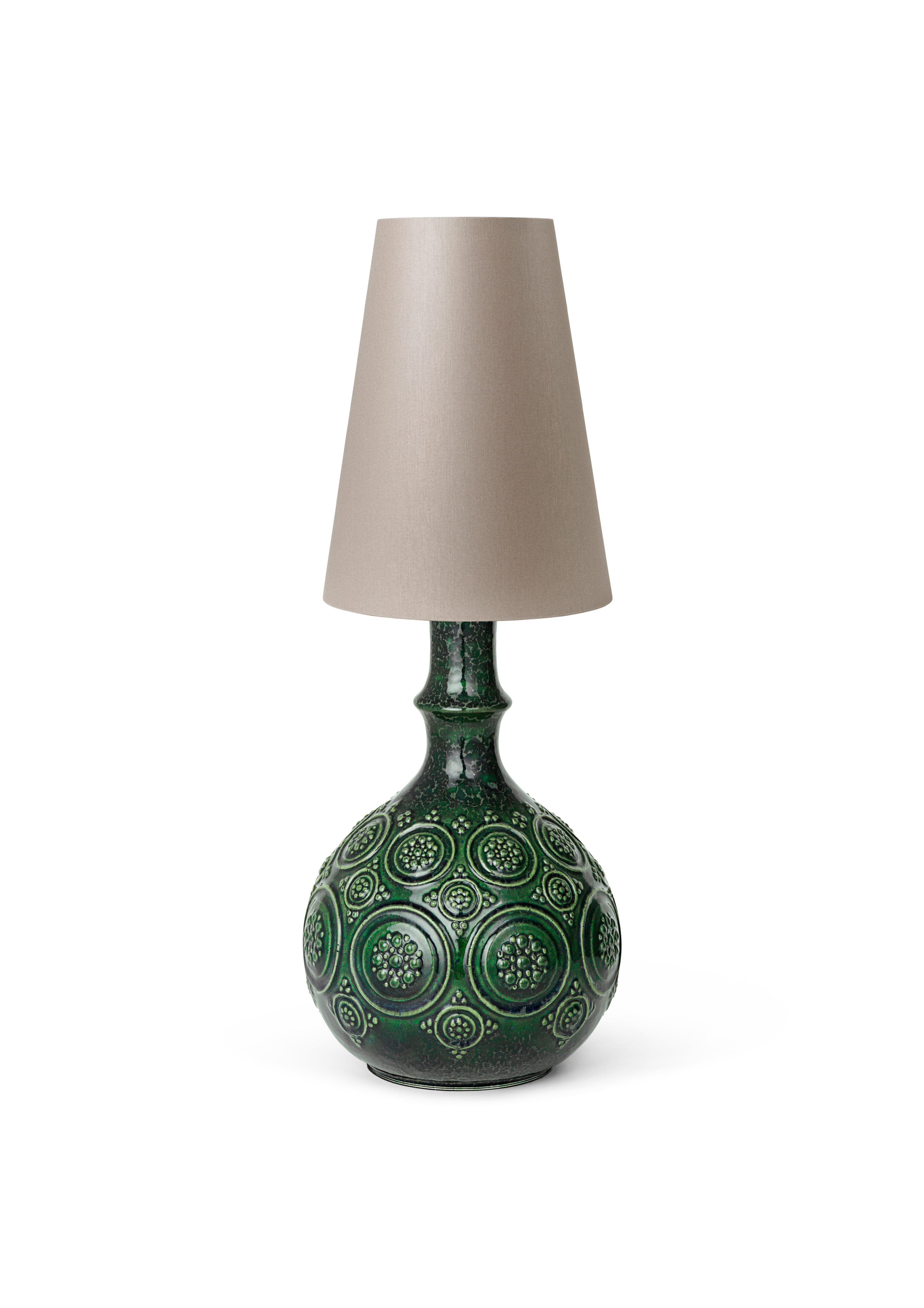 Bjørn Wiinblad Symphony Magic Lamp H25,5 dark green