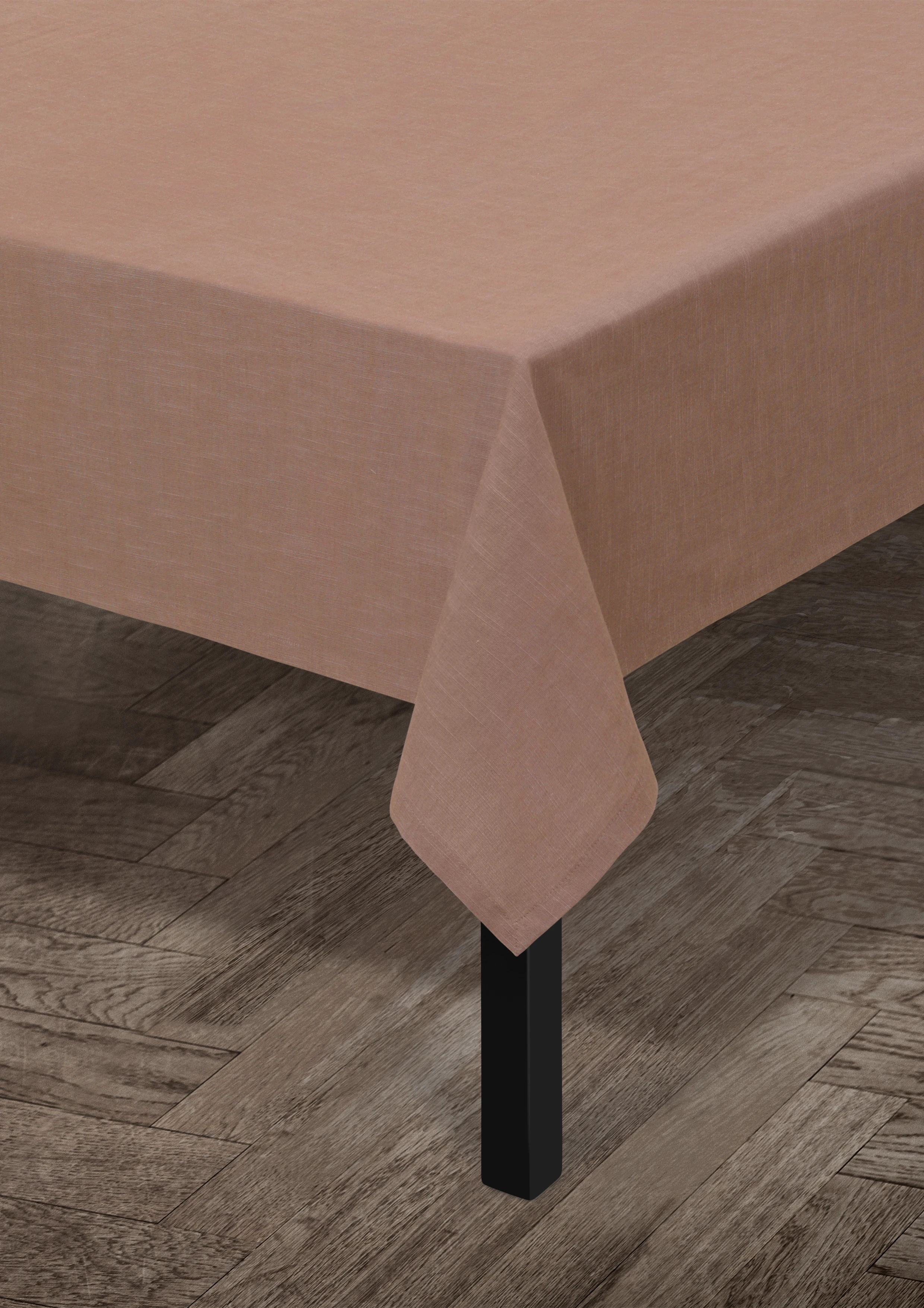 Tablecloth 150x220 cm from JUNA in Dusty red color, made of Cotton