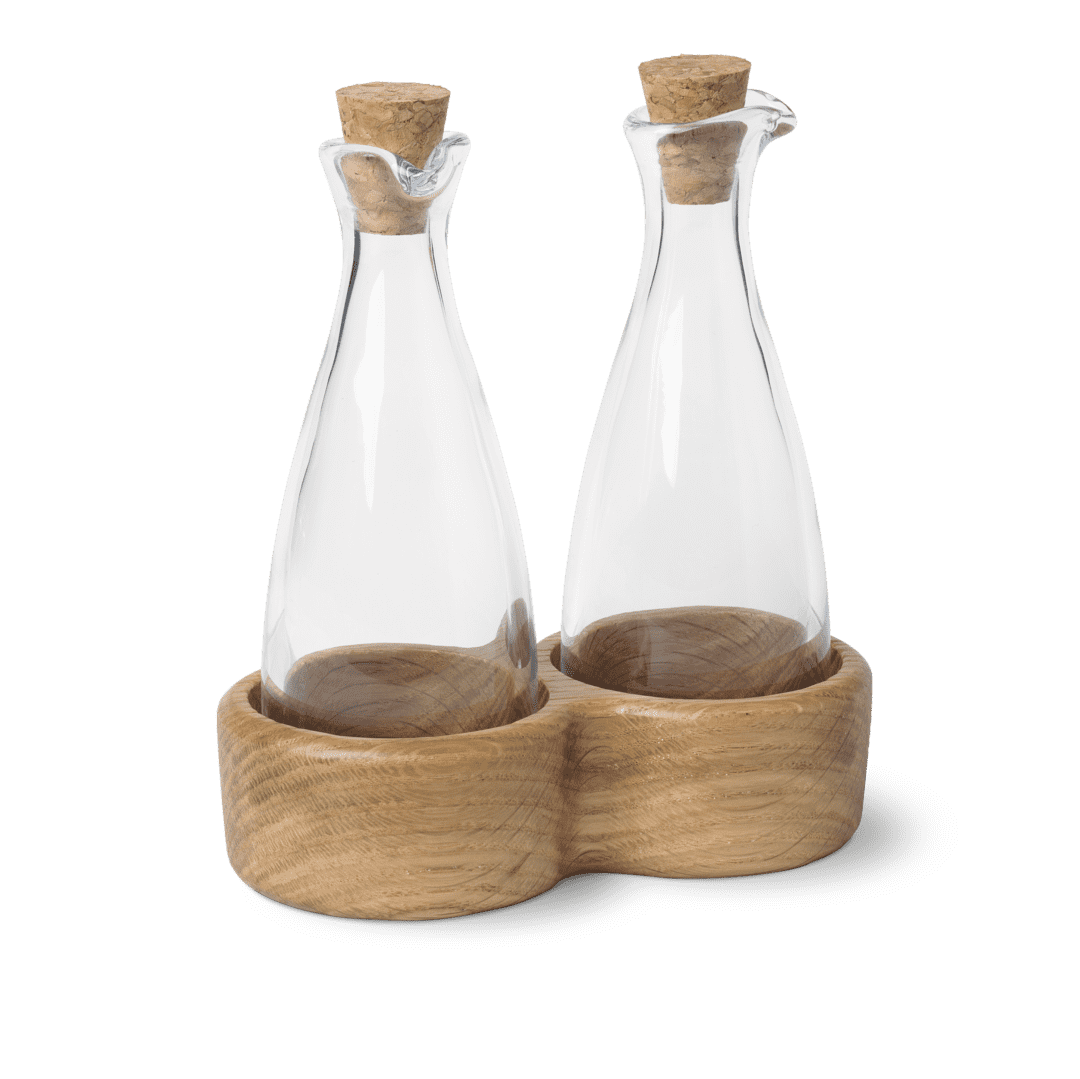 Oil and vinegar bottles