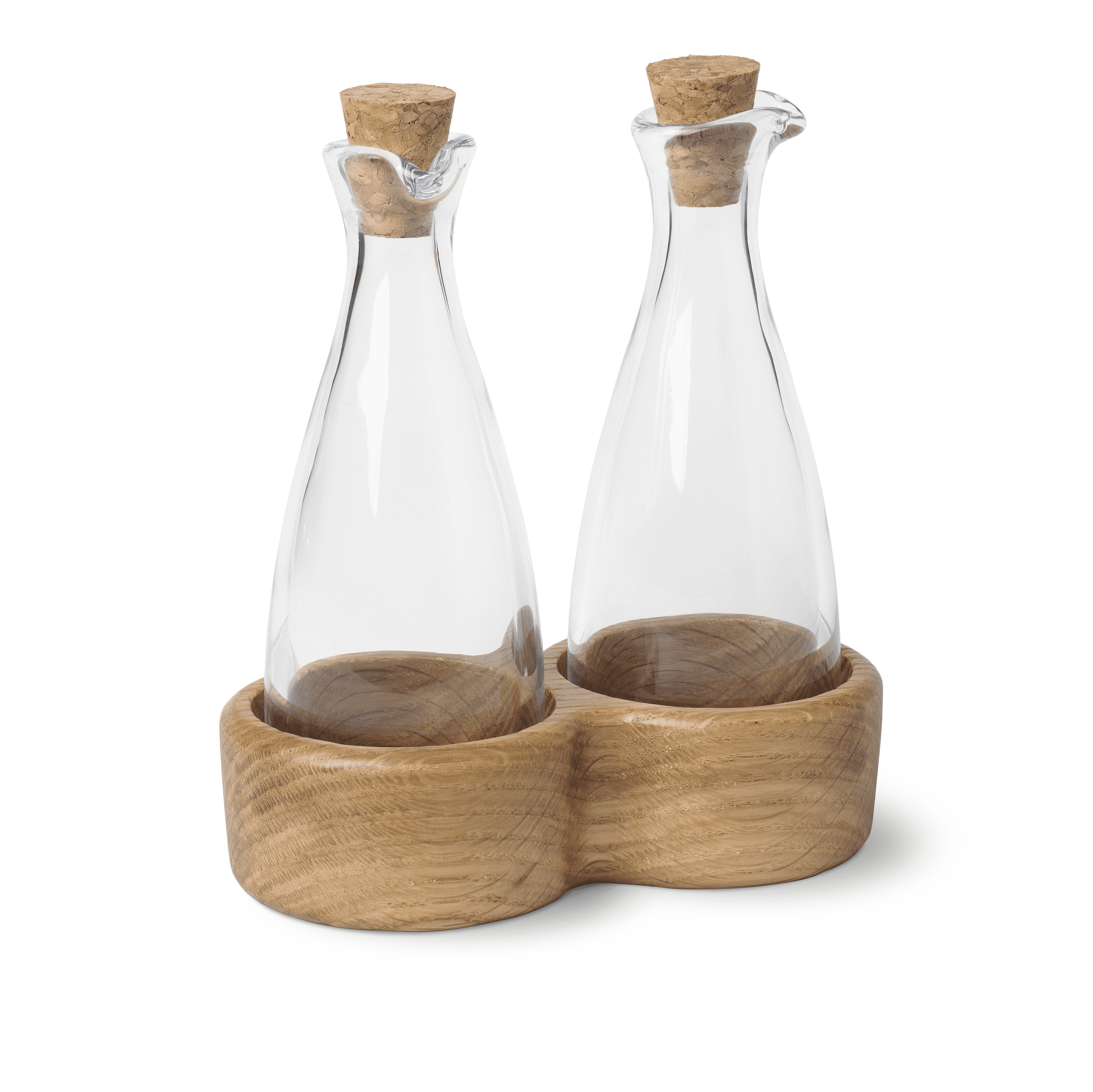 Oil and vinegar bottles H15 cm