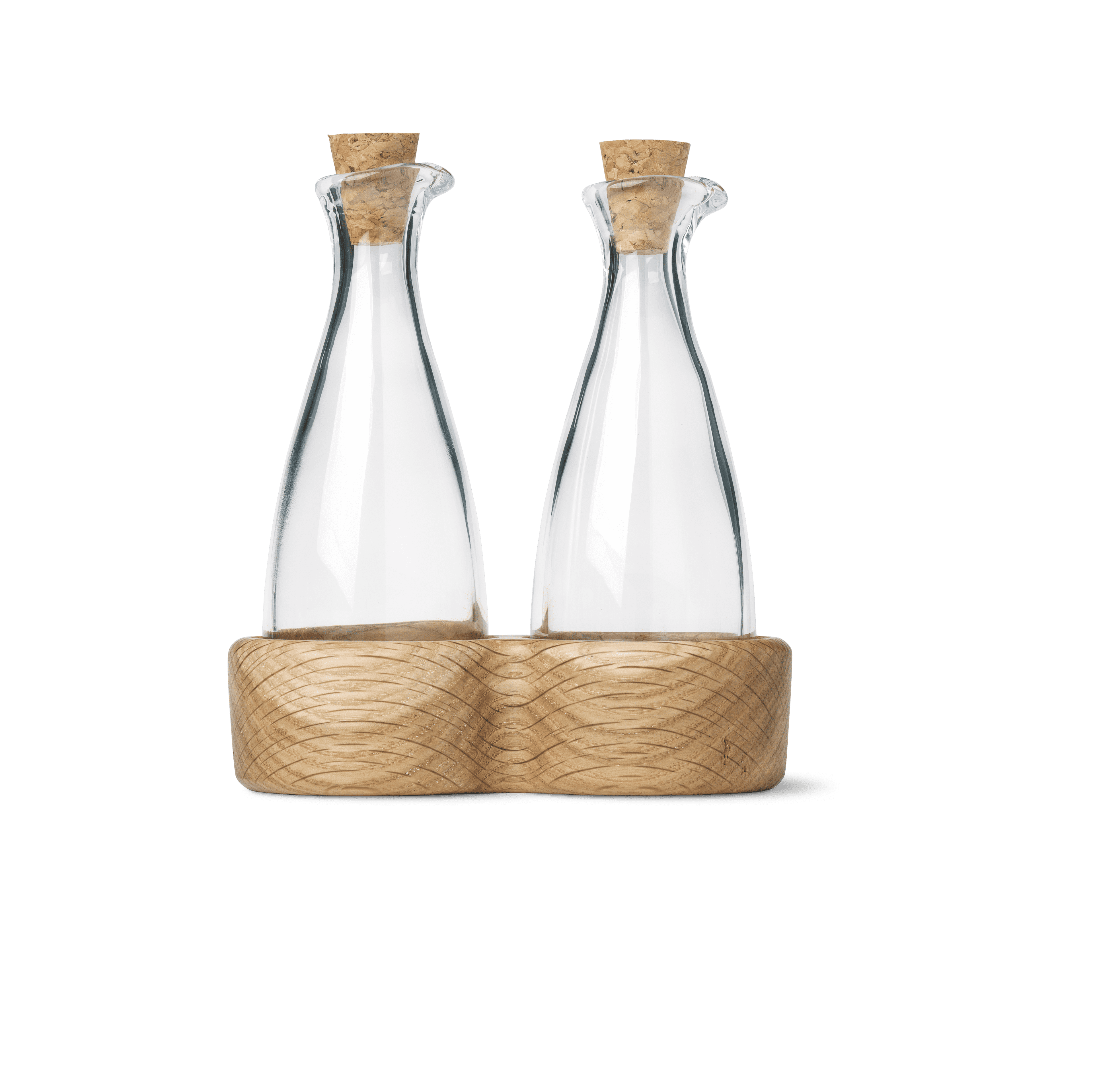 Oil and vinegar bottles H15 cm