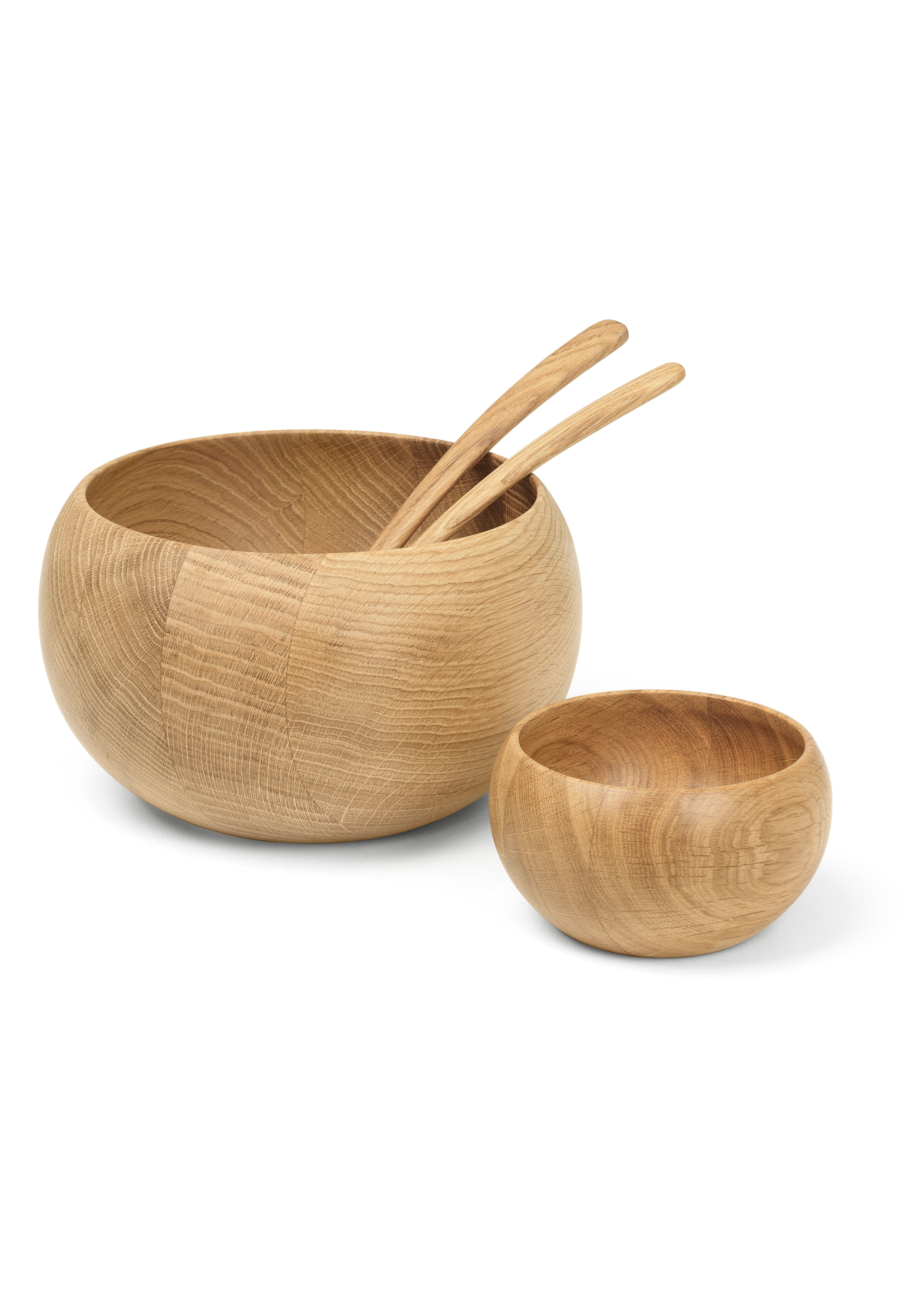 Bowl Ø14 cm from Kay Bojesen in Oak color, made of Wood