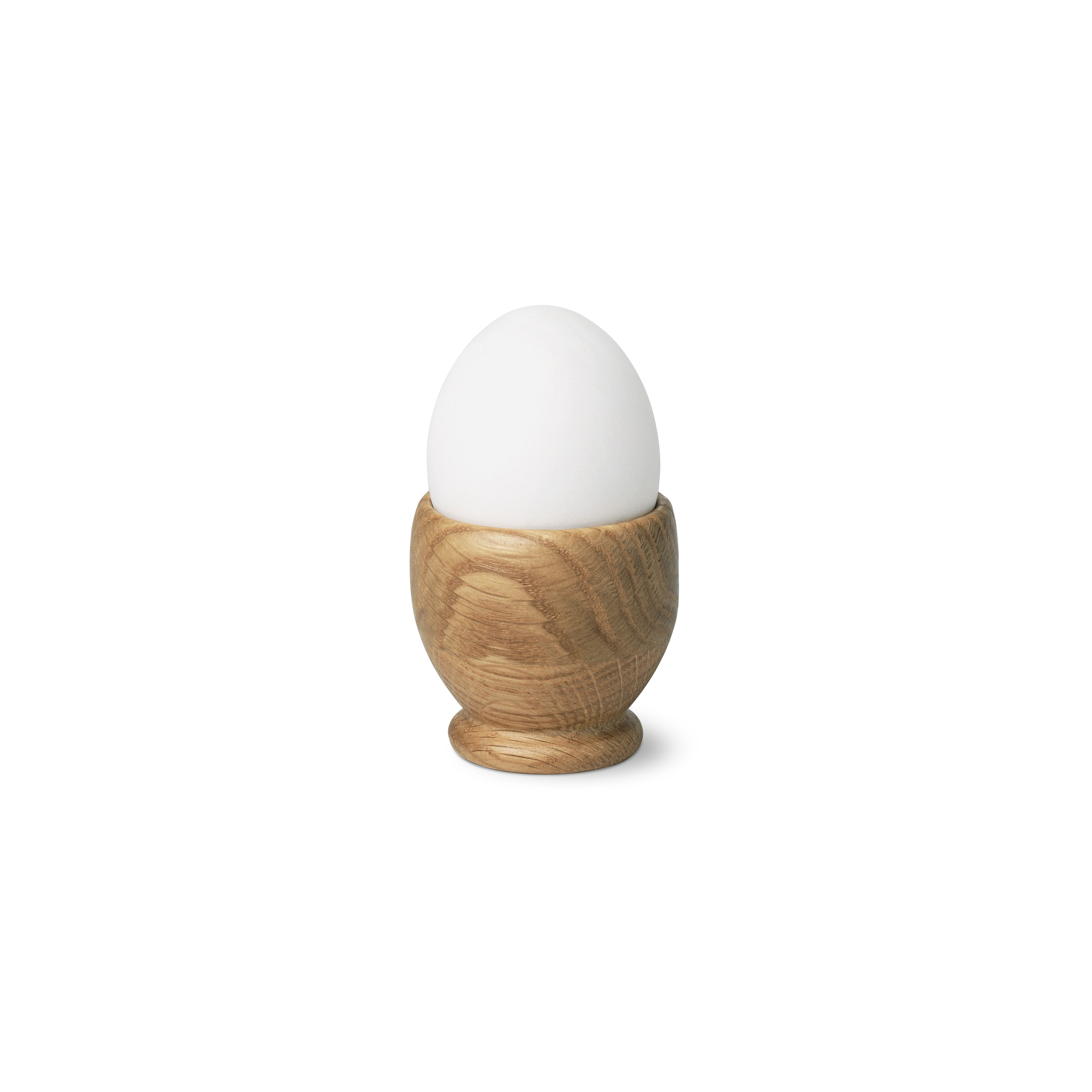 Æggebæger Ø5.5 cm 2 stk. fra Kay Bojesen i farven Eg, lavet af Træ