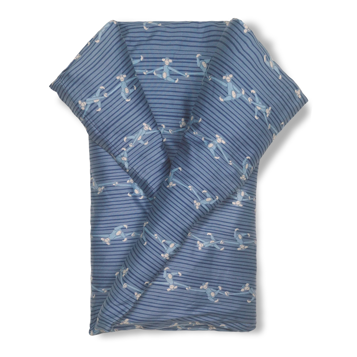 Bettwäsche Affe baby 70x100cm DK von Kay Bojesen in der Farbe Blau, hergestellt aus Bauwolle Satin