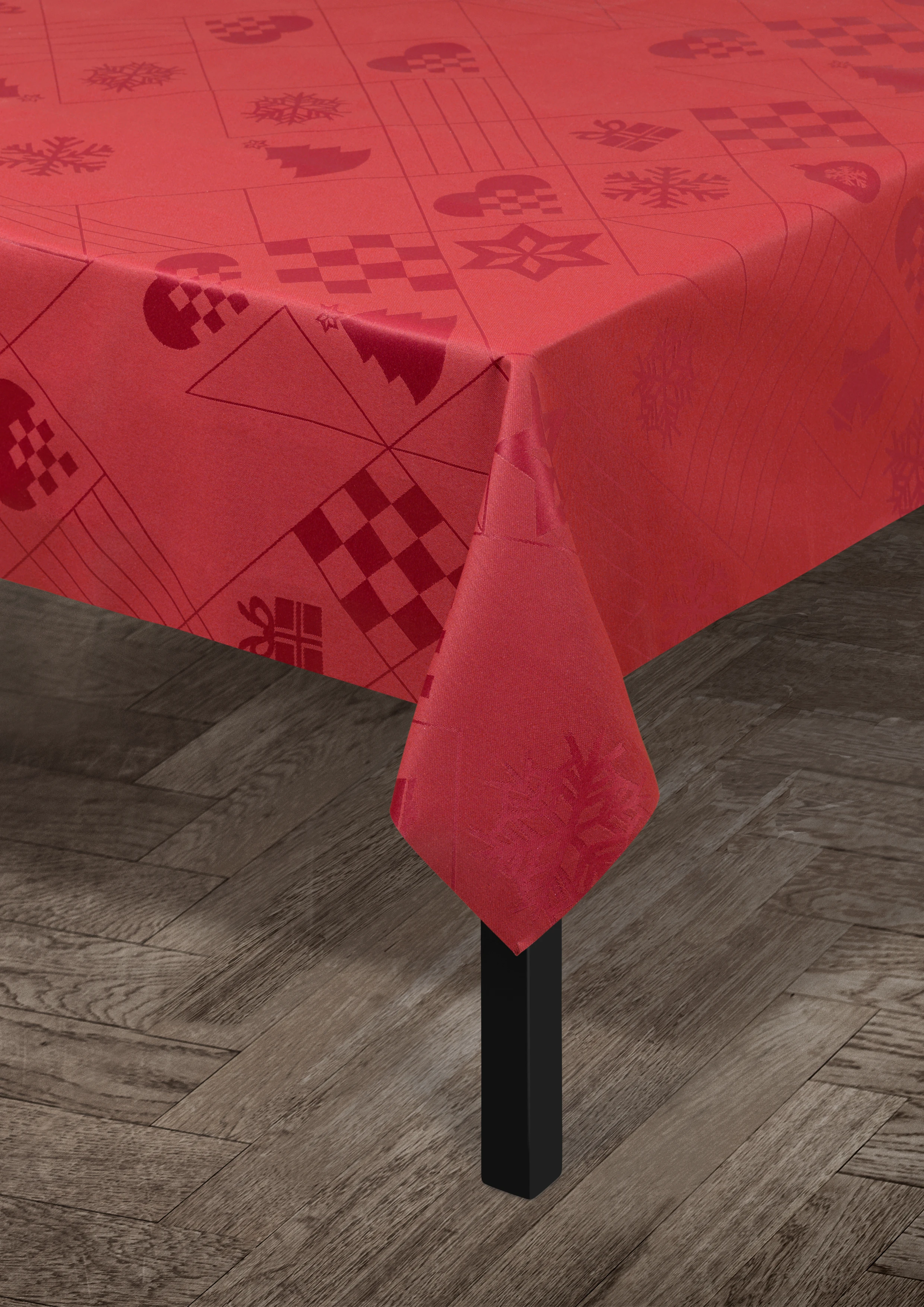 Natale Akrylduk B140 cm fra Rosendahl i fargen Rød, laget av Bomullsblanding