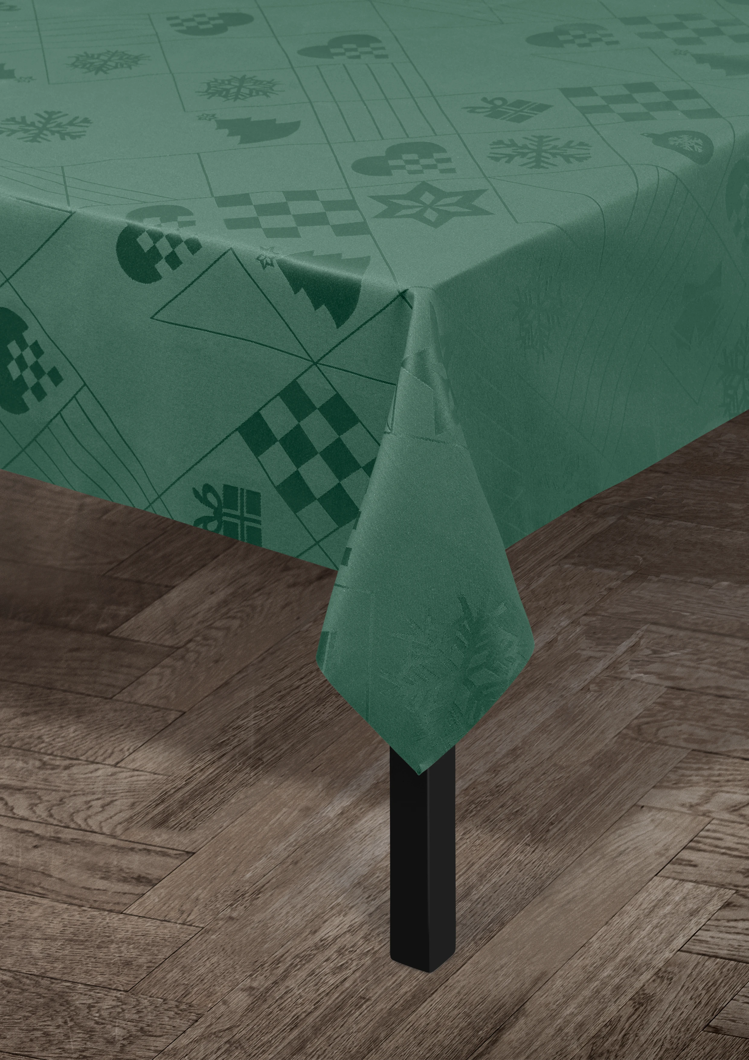 Natale Akrylduk B140 cm från Rosendahl i färgen Grön, tillverkad av Bomullsblandning