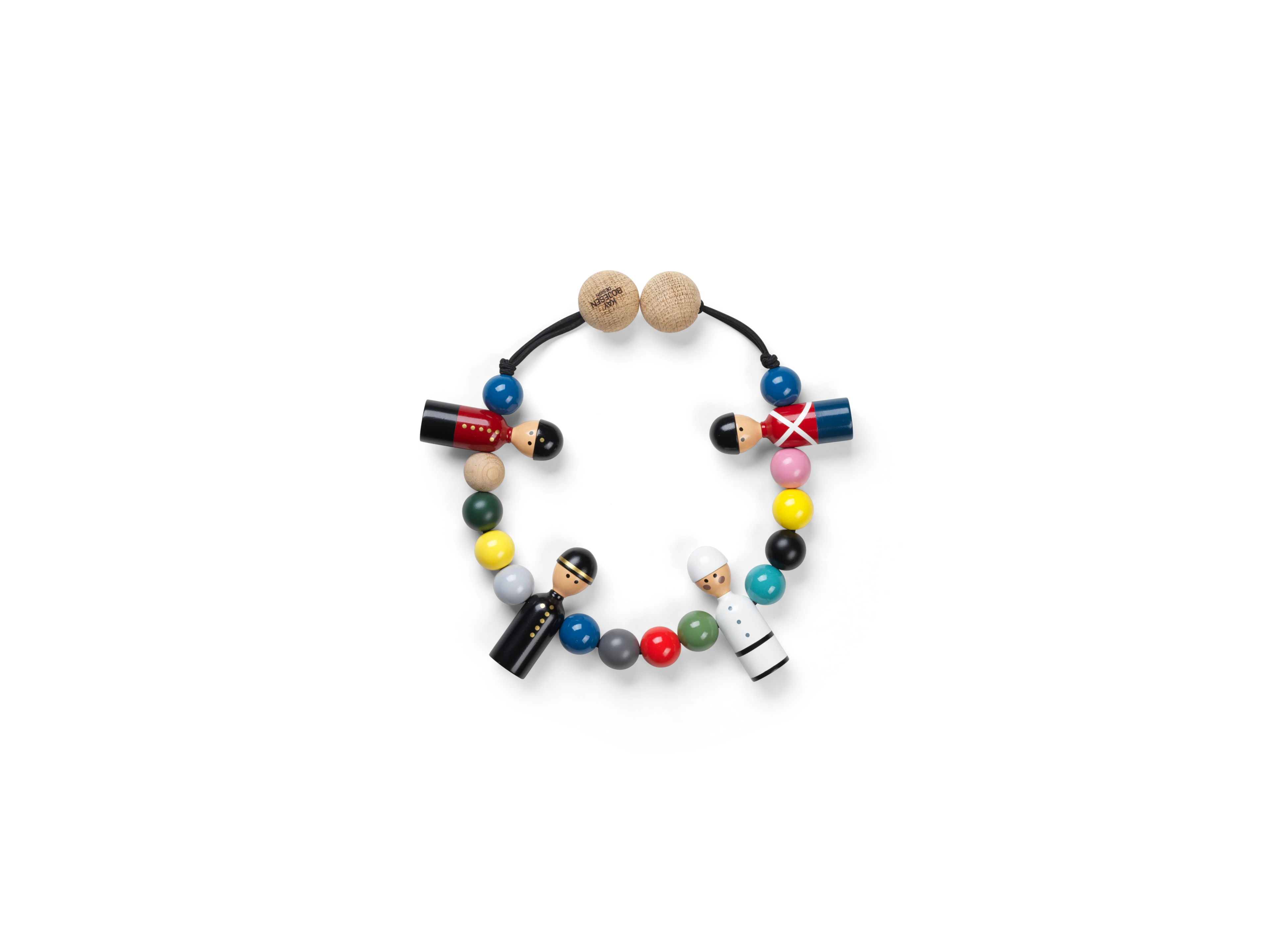Pram chain H10.5 from Kay Bojesen in Multi color, made of Wood