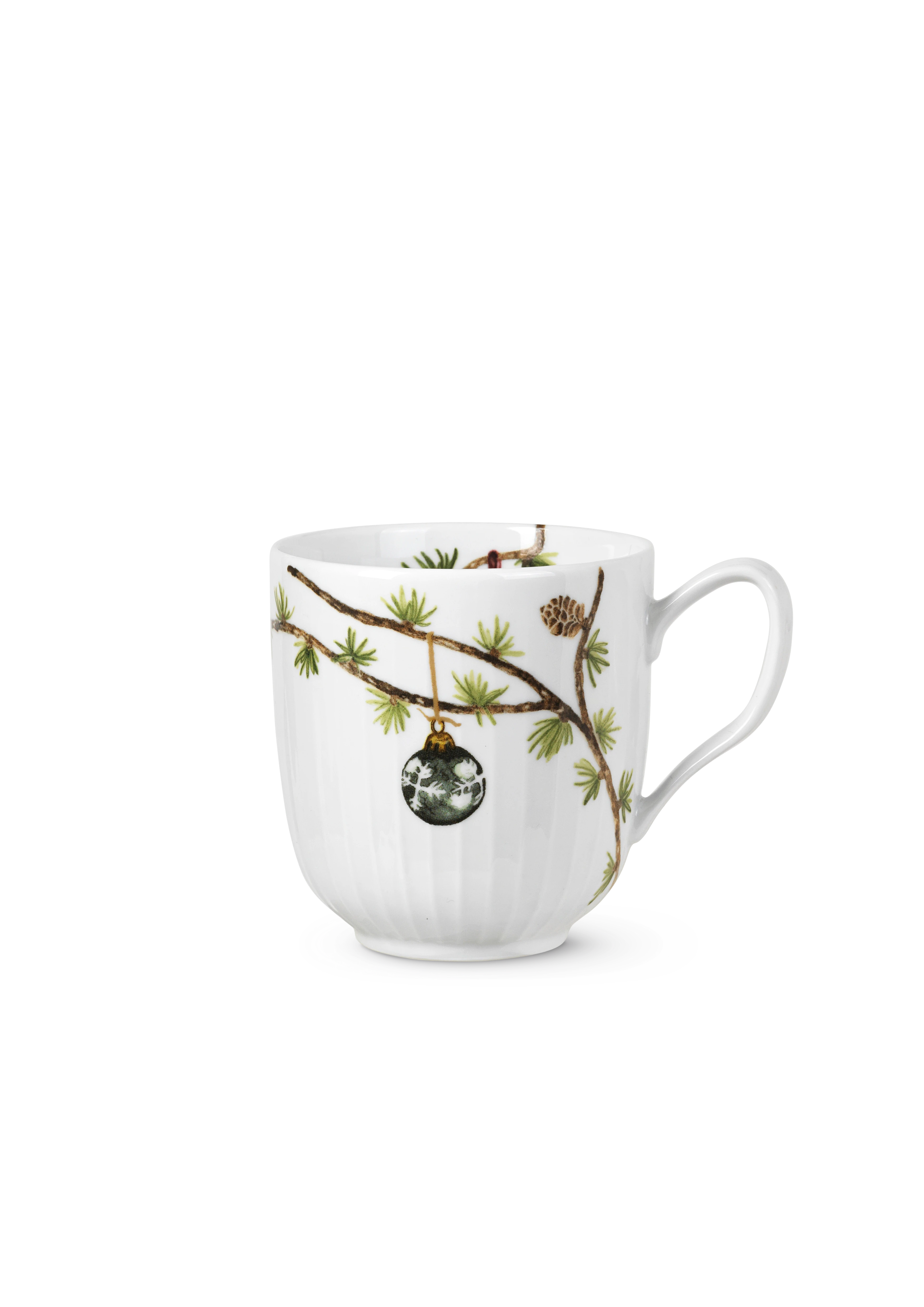 Mugg 2018 33 cl från Kähler i färgen Vit m. deko, tillverkad av Keramik